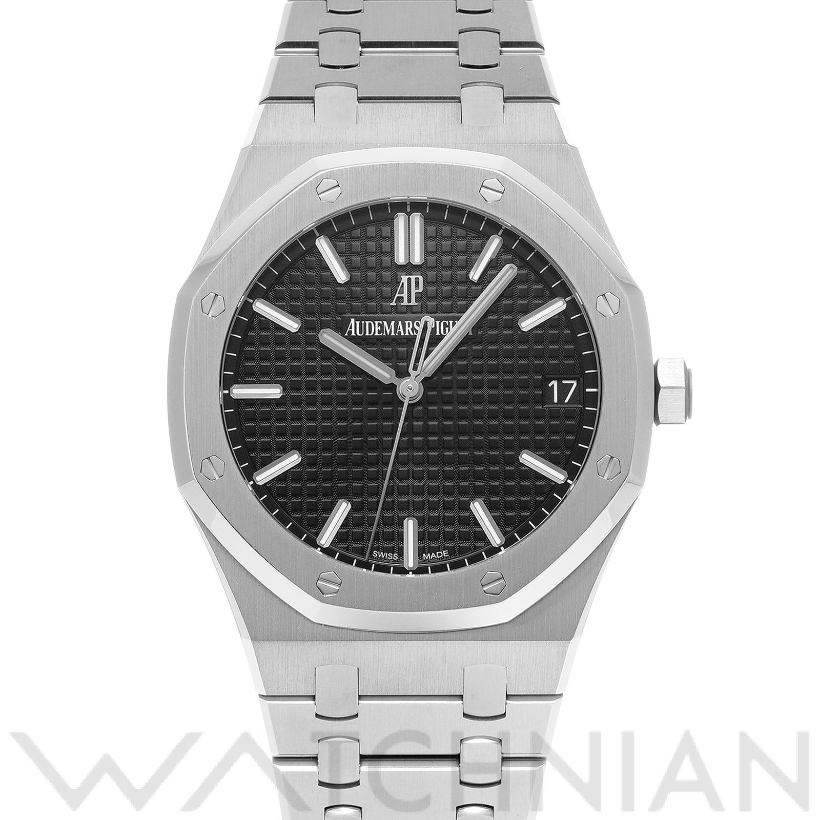 オーデマ ピゲ ロイヤルオーク 15500ST.OO.1220ST.03 ブラック メンズ 時計 【中古】【wristwatch】