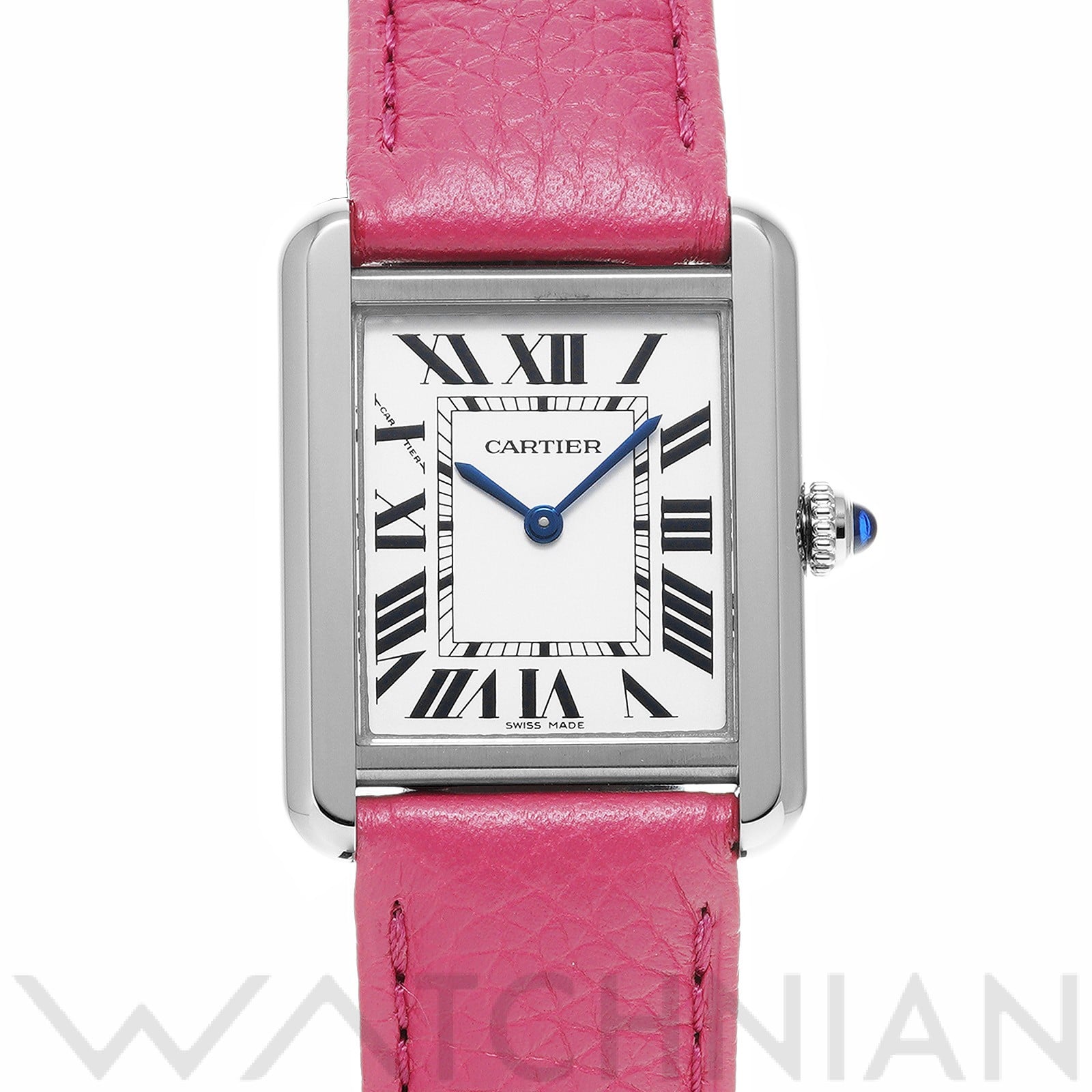 タンク ソロ SM WSTA0030 シルバー カルティエ CARTIER レディース 【中古】