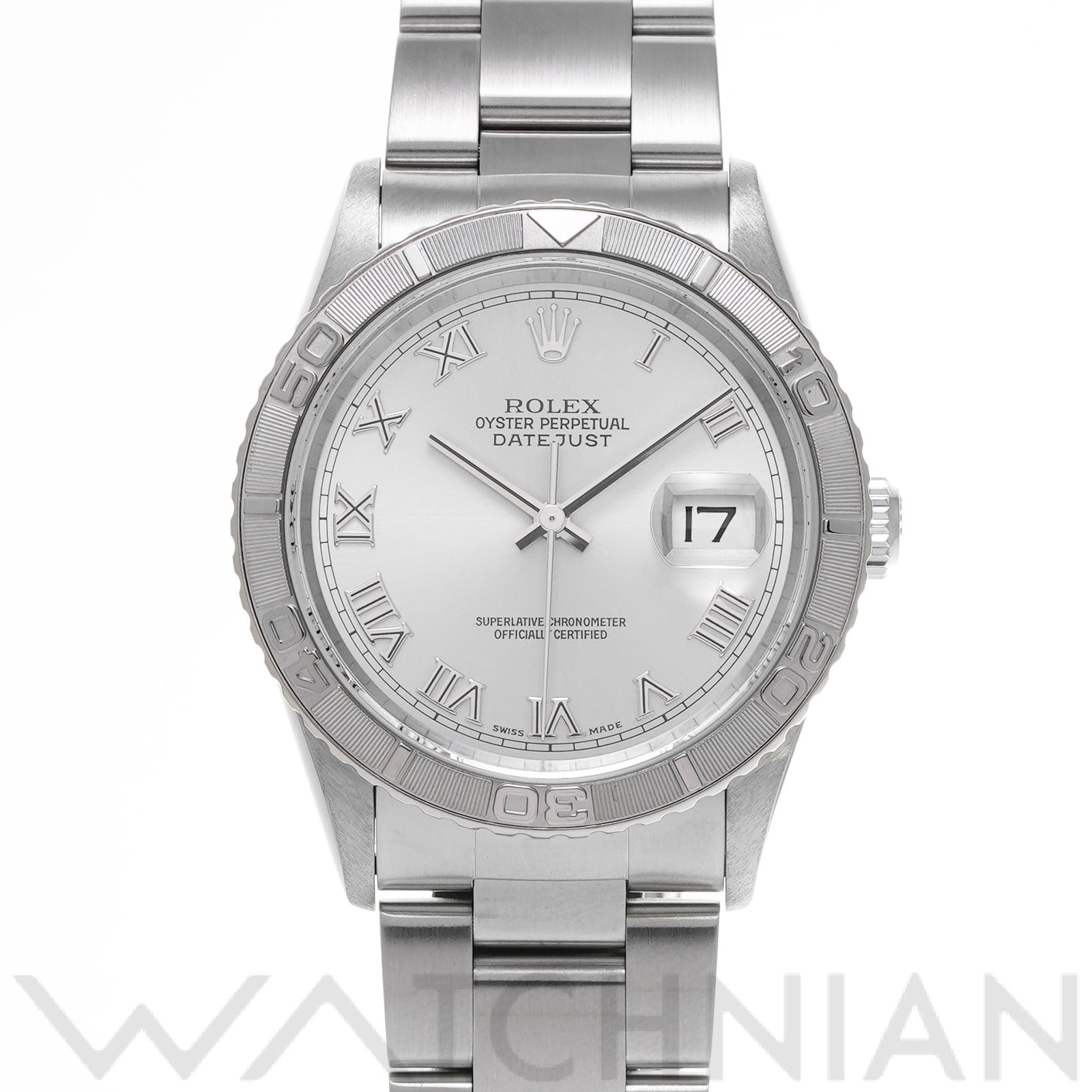 ロレックス デイトジャスト サンダーバード 16264 シルバー メンズ 時計 【中古】【wristwatch】