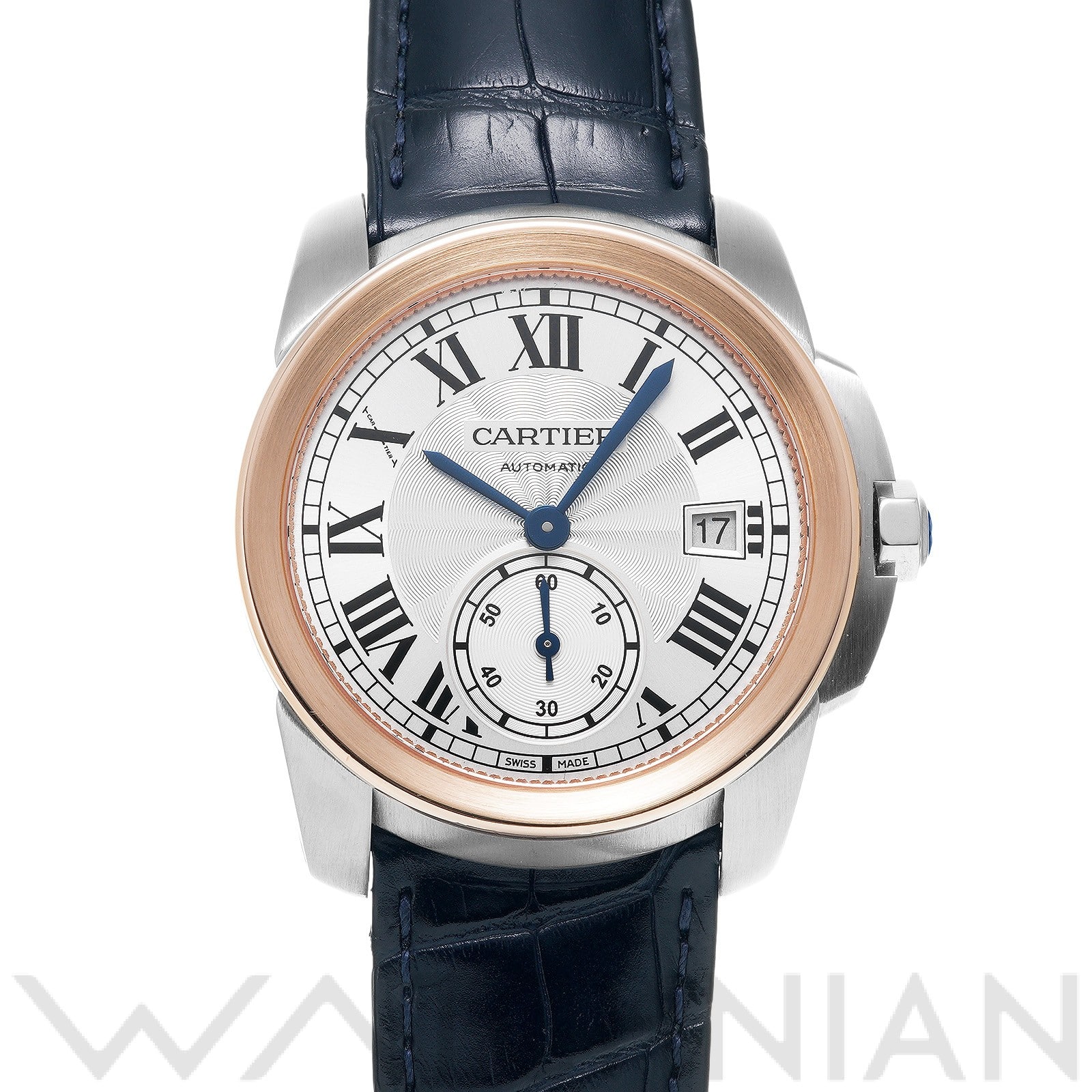 カリブル ドゥ カルティエ W2CA0002 シルバー カルティエ CARTIER メンズ 【中古】