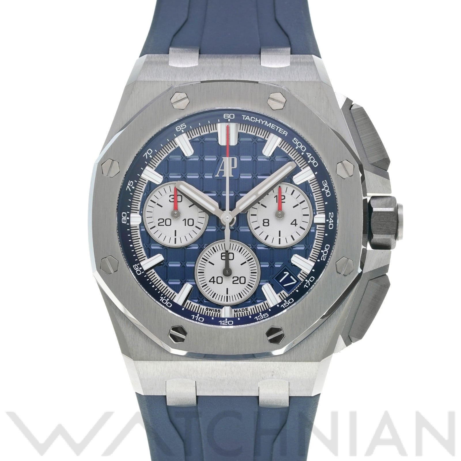 オーデマ ピゲ ロイヤルオーク オフショア クロノグラフ 26420TI.OO.A027CA.01 ブルー/ロジウム メンズ 時計 【中古】【wristwatch】