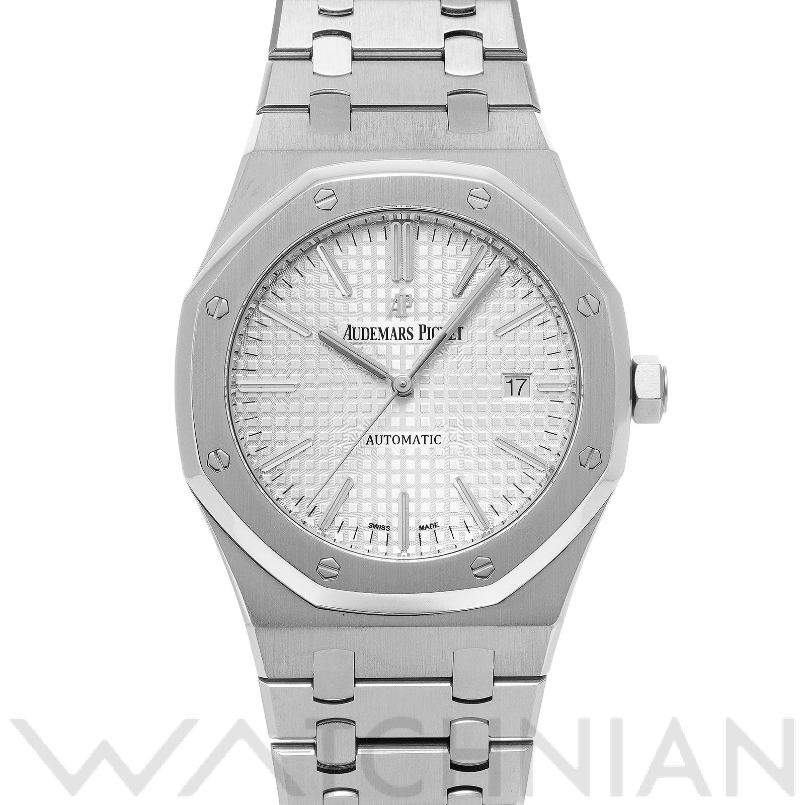 オーデマ ピゲ ロイヤルオーク 15400ST.OO.1220ST.02 シルバー メンズ 時計 【中古】【wristwatch】