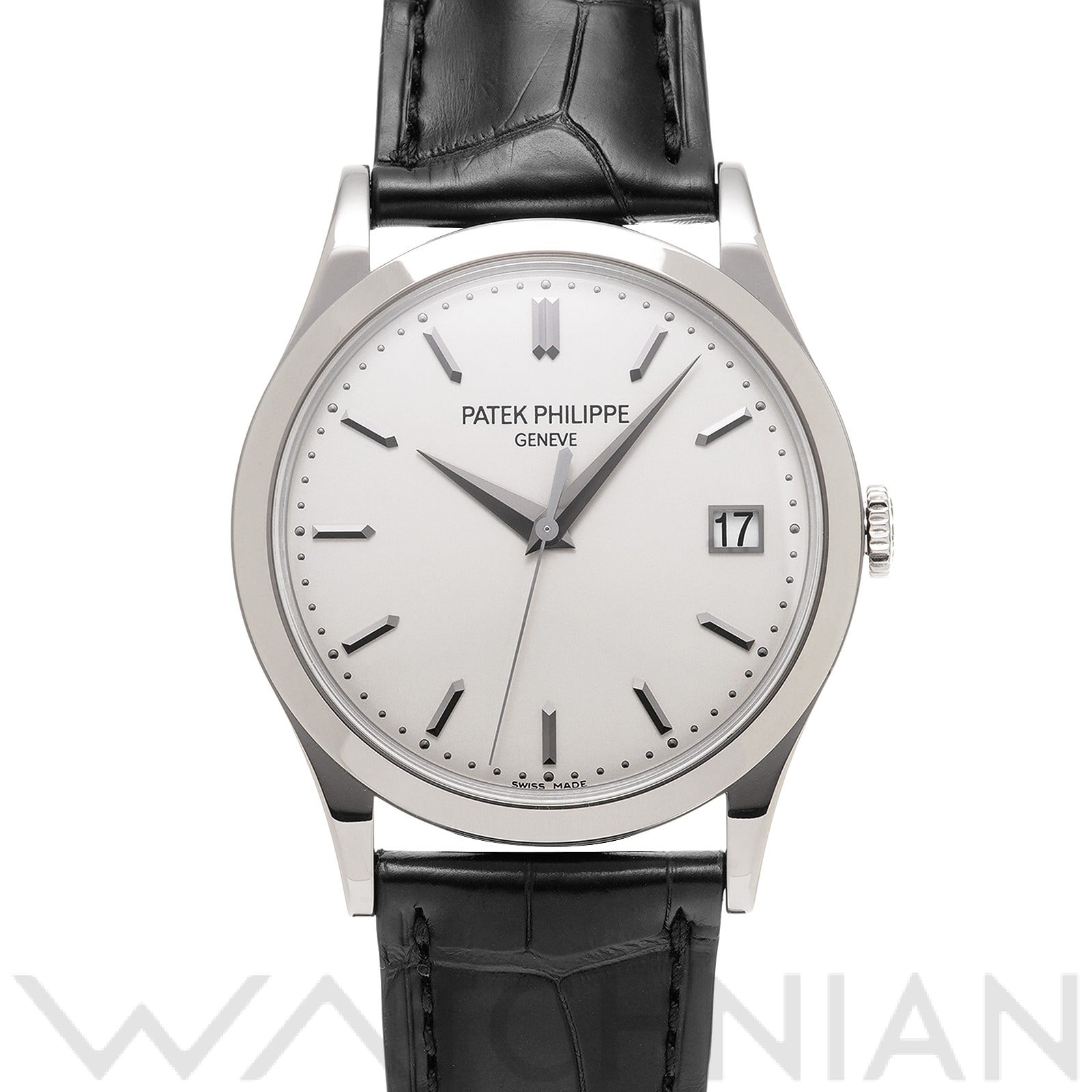 カラトラバ 5296G-010 オパーリン パテックフィリップ PATEK PHILIPPE メンズ 【中古】