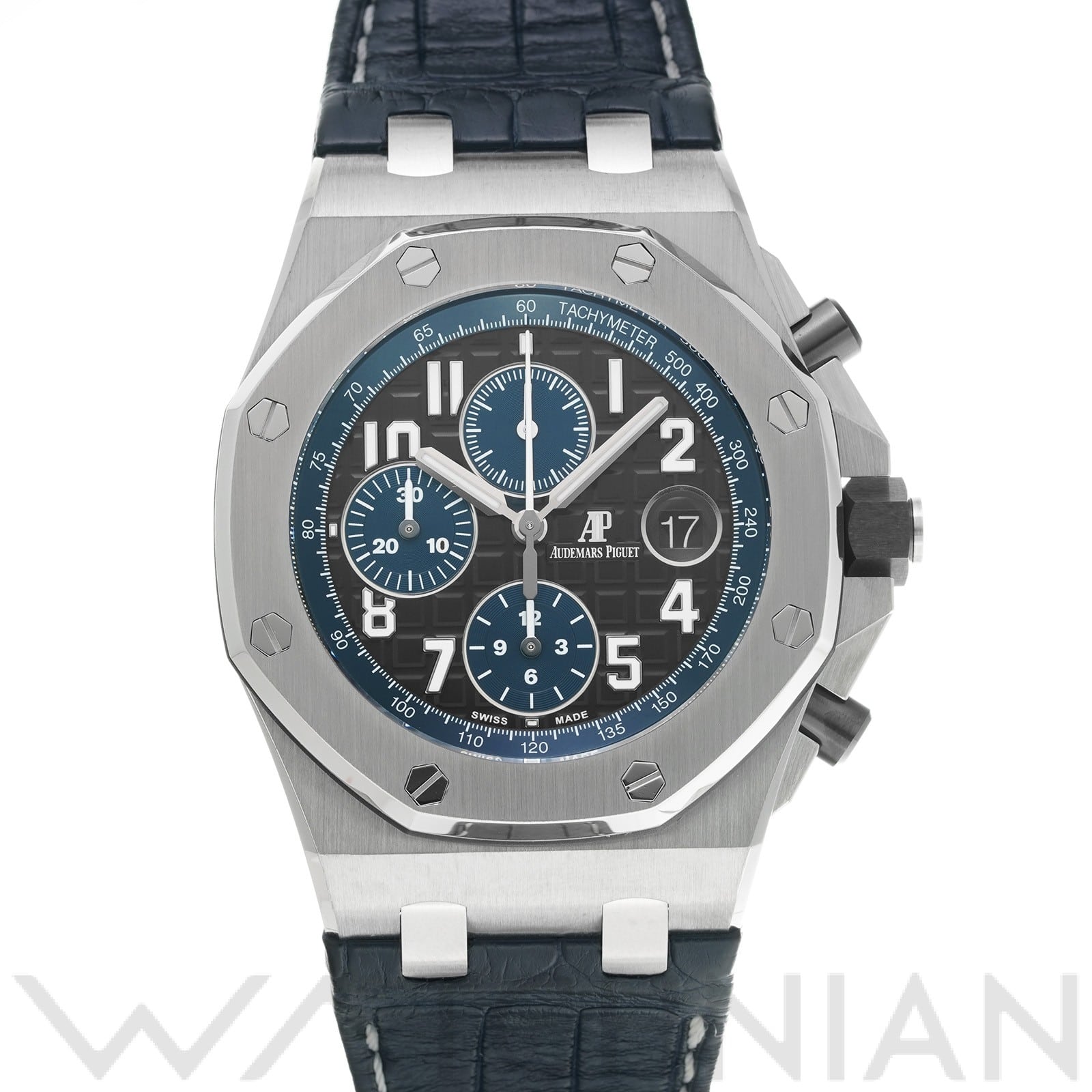 オーデマ ピゲ ロイヤルオーク オフショア クロノグラフ 26470ST.OO.A028CR.01 ブラック/ブルー メンズ 時計 【中古】【wristwatch】