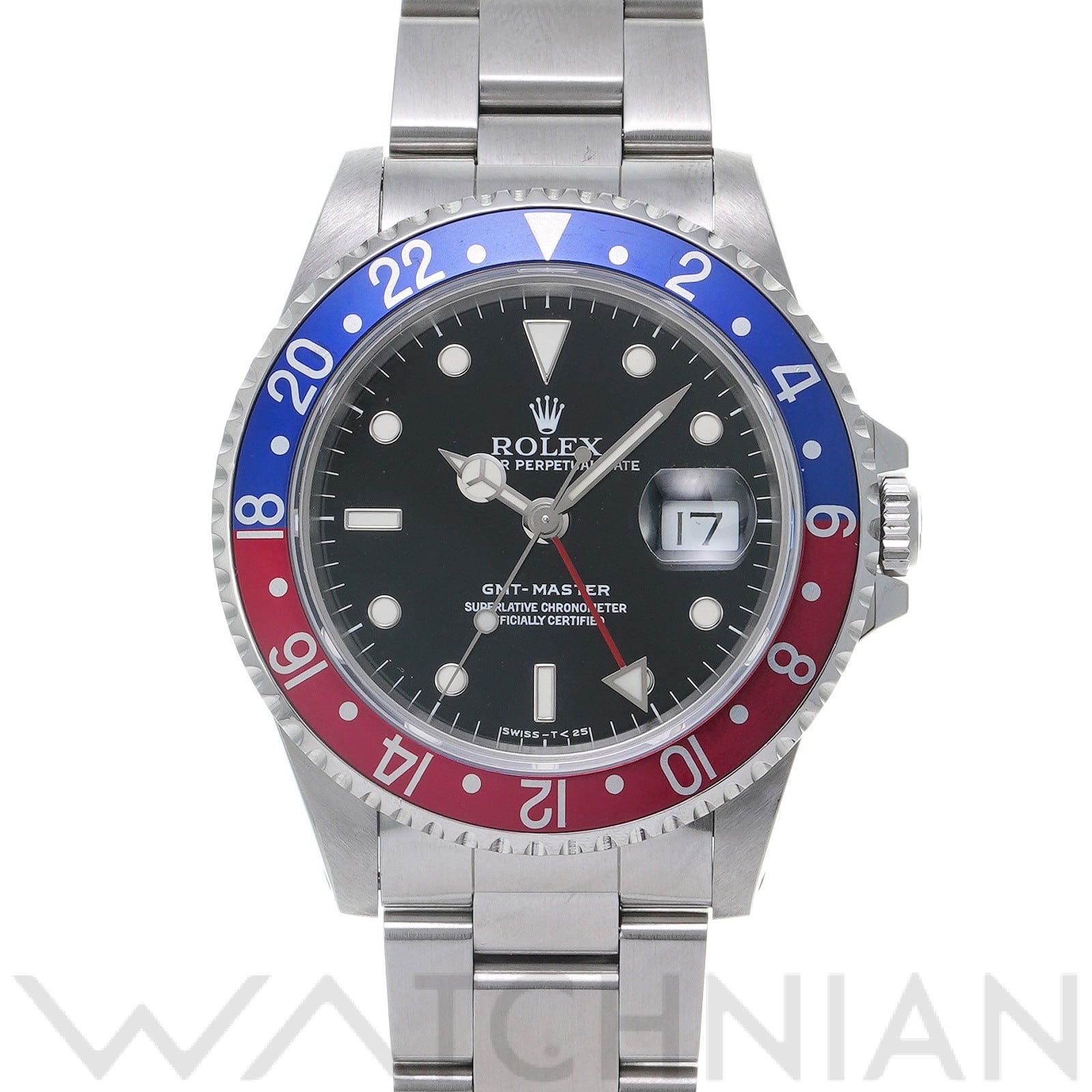 ロレックス GMTマスター 16700 ブラック メンズ 時計 【中古】【wristwatch】