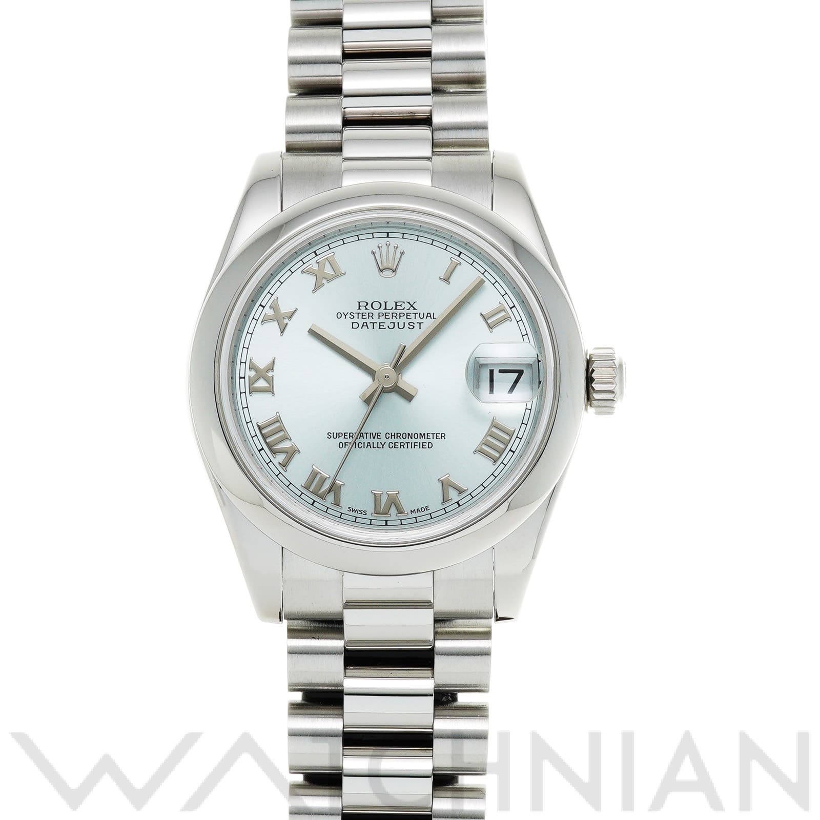 ロレックス デイトジャスト 31 178246 アイスブルー ユニセックス 時計 【中古】【wristwatch】