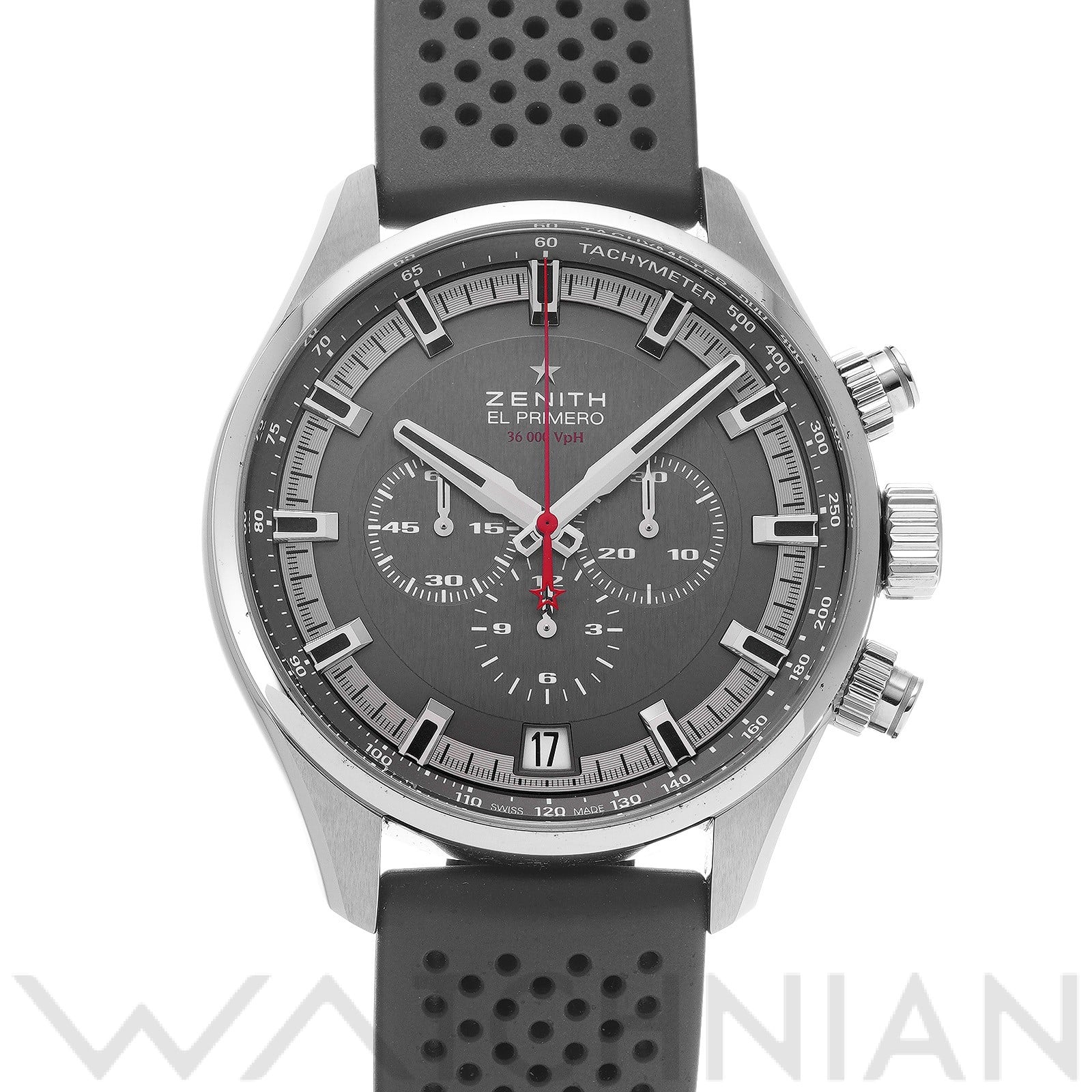 ゼニス エル・プリメロ スポーツ 03.2280.400/91.R576 グレー メンズ 時計 【中古】【wristwatch】