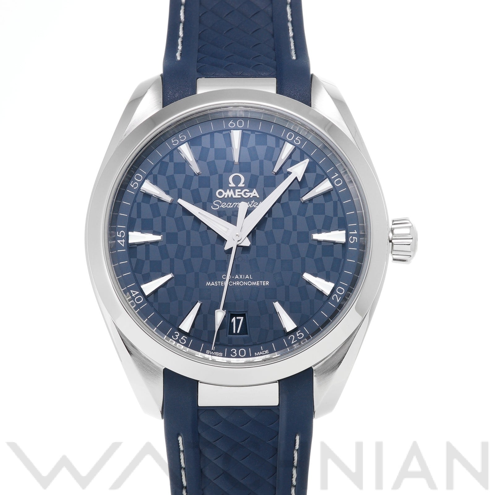 シーマスター アクアテラ コーアクシャル マスタークロノメーター 2020 東京オリンピック 522.12.41.21.03.001 ブルー オメガ OMEGA メンズ 【中古】