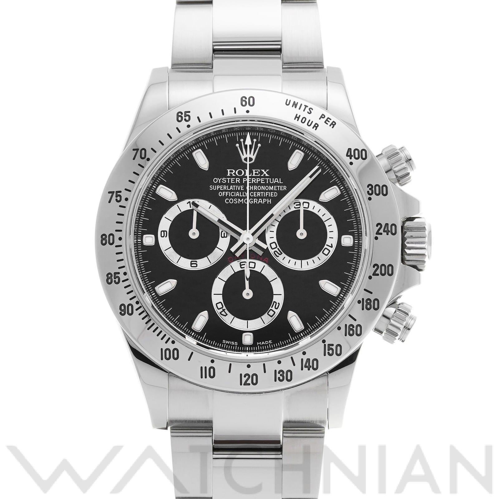 ロレックス コスモグラフ デイトナ 116520 ブラック メンズ 時計 【中古】【wristwatch】