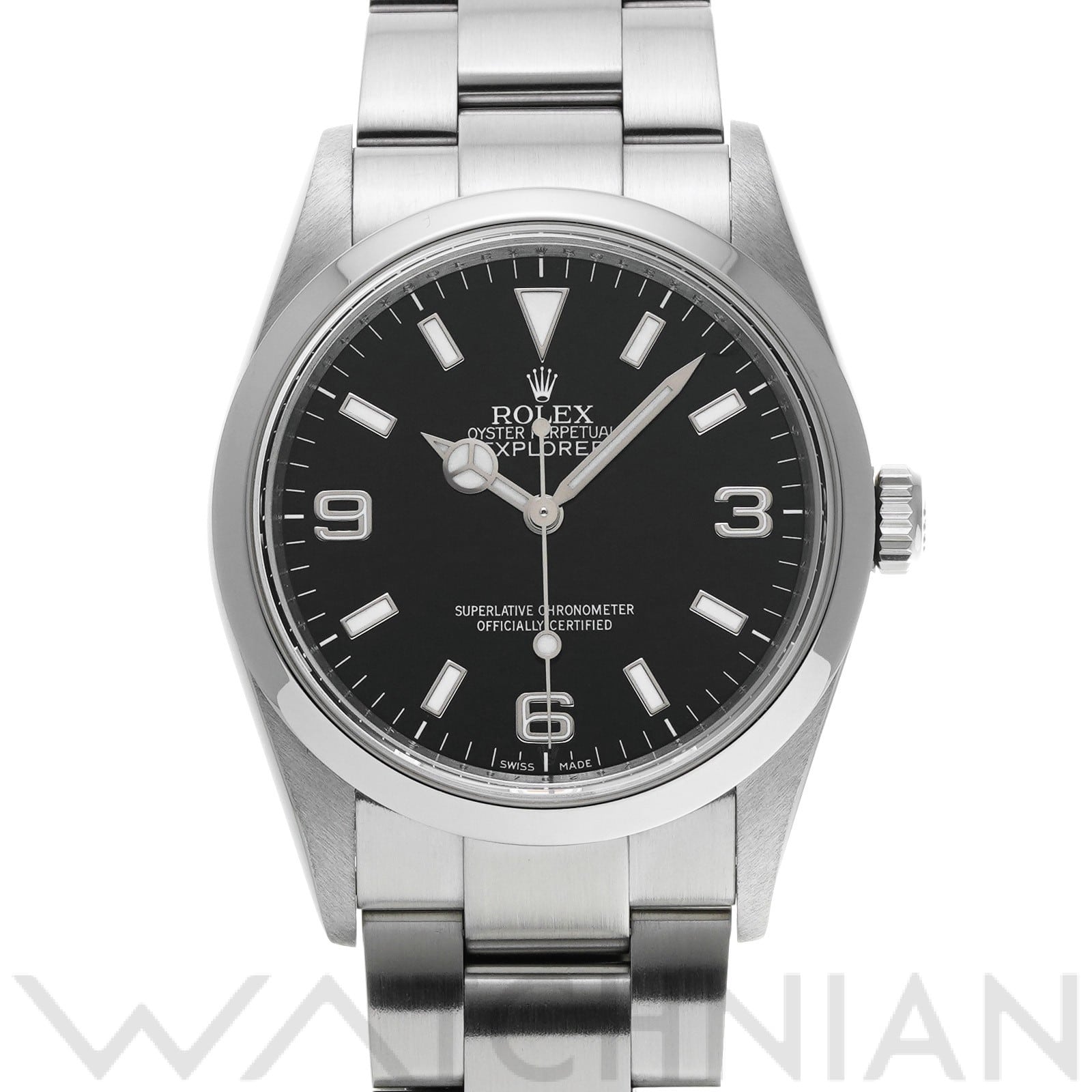 ロレックス エクスプローラー 114270 ブラック メンズ 時計 【中古】【wristwatch】