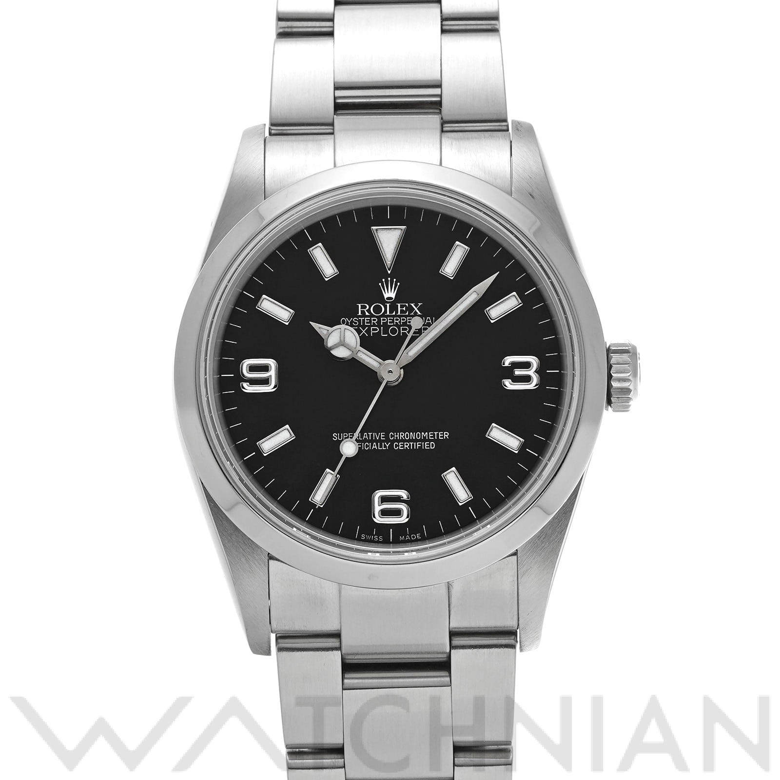 ロレックス エクスプローラー 114270 ブラック メンズ 時計 【中古】【wristwatch】