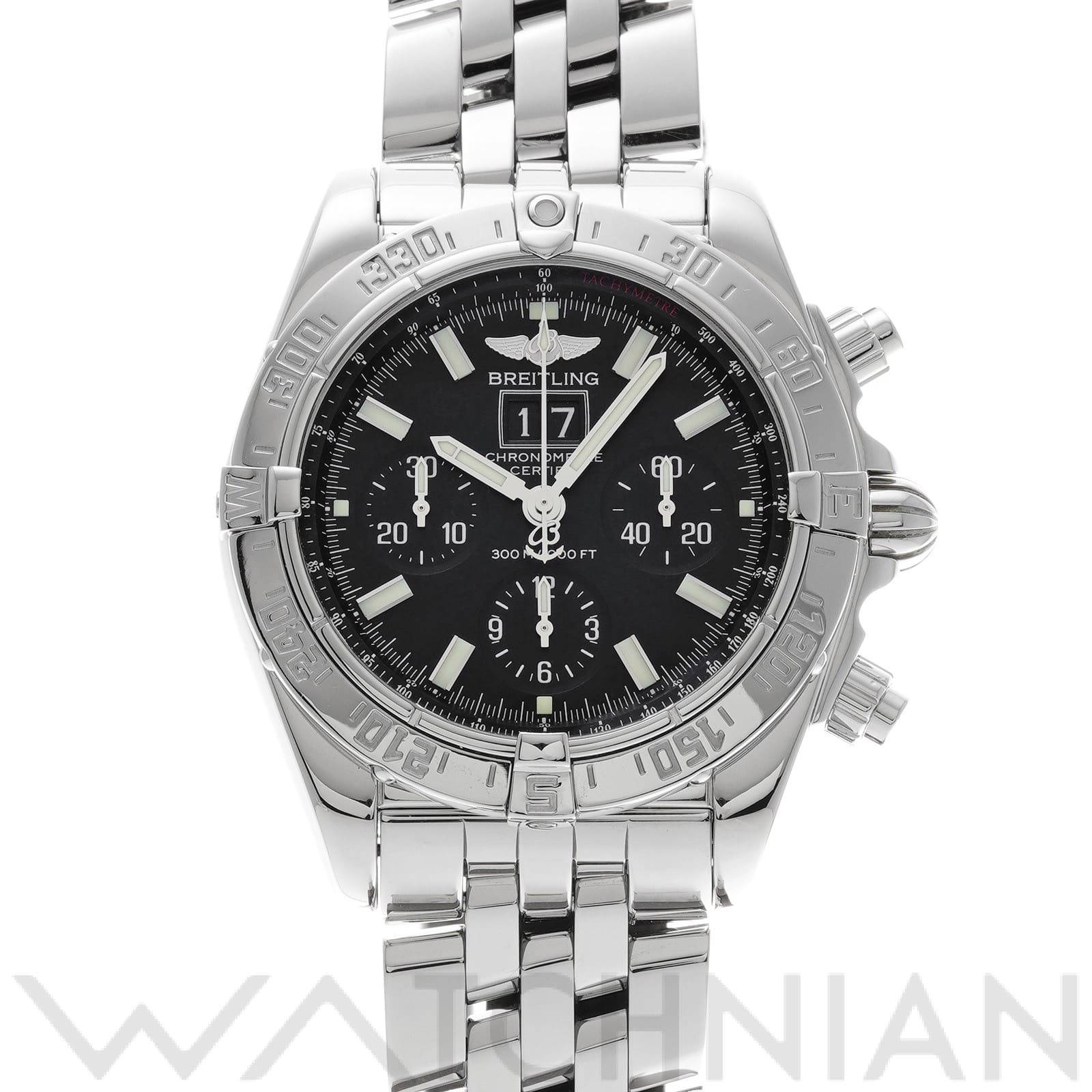 ブライトリング / BREITLING クロノマット 44 A4435912/B811 ブラック メンズ 時計 【中古】【wristwatch】