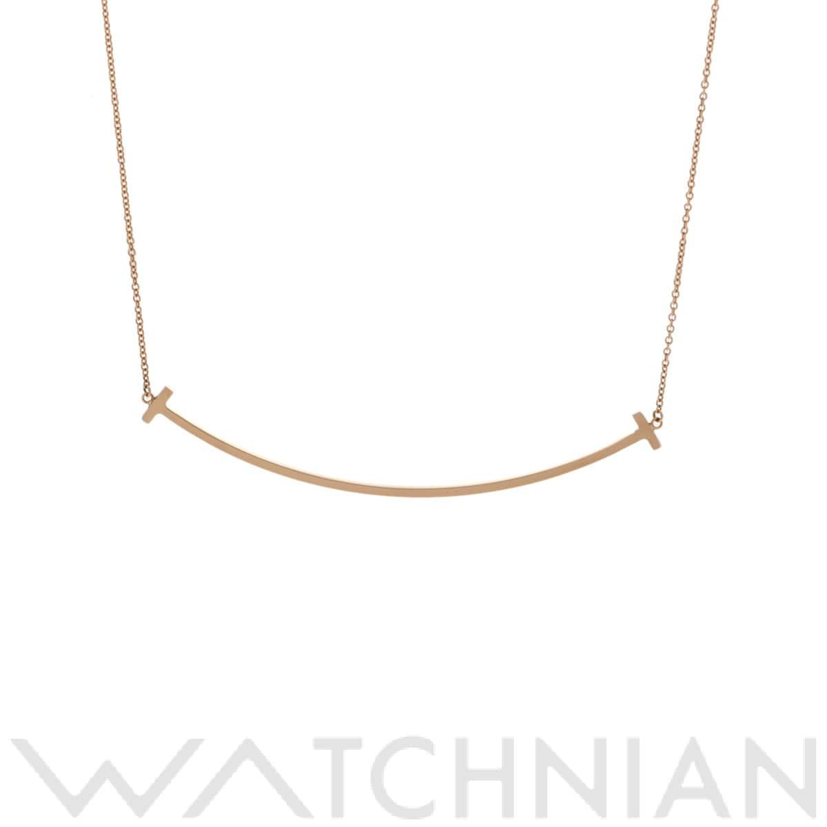 ティファニー Tスマイル ラージ ネックレス ゴールド K18イエローゴールド YG レディース ジュエリー 【中古】【jewelry】