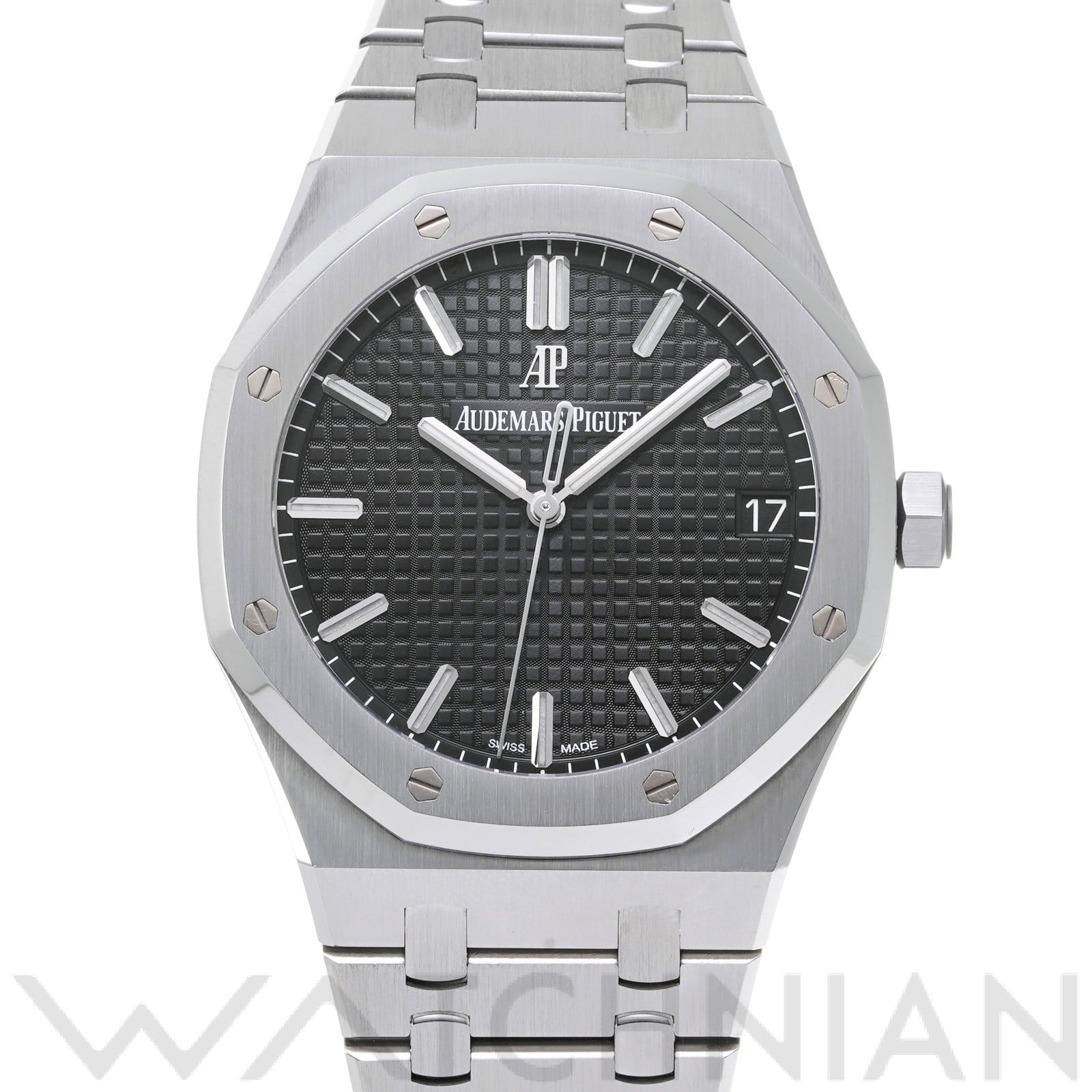 オーデマ ピゲ ロイヤルオーク 15500ST.OO.1220ST.03 ブラック メンズ 時計 【中古】【wristwatch】