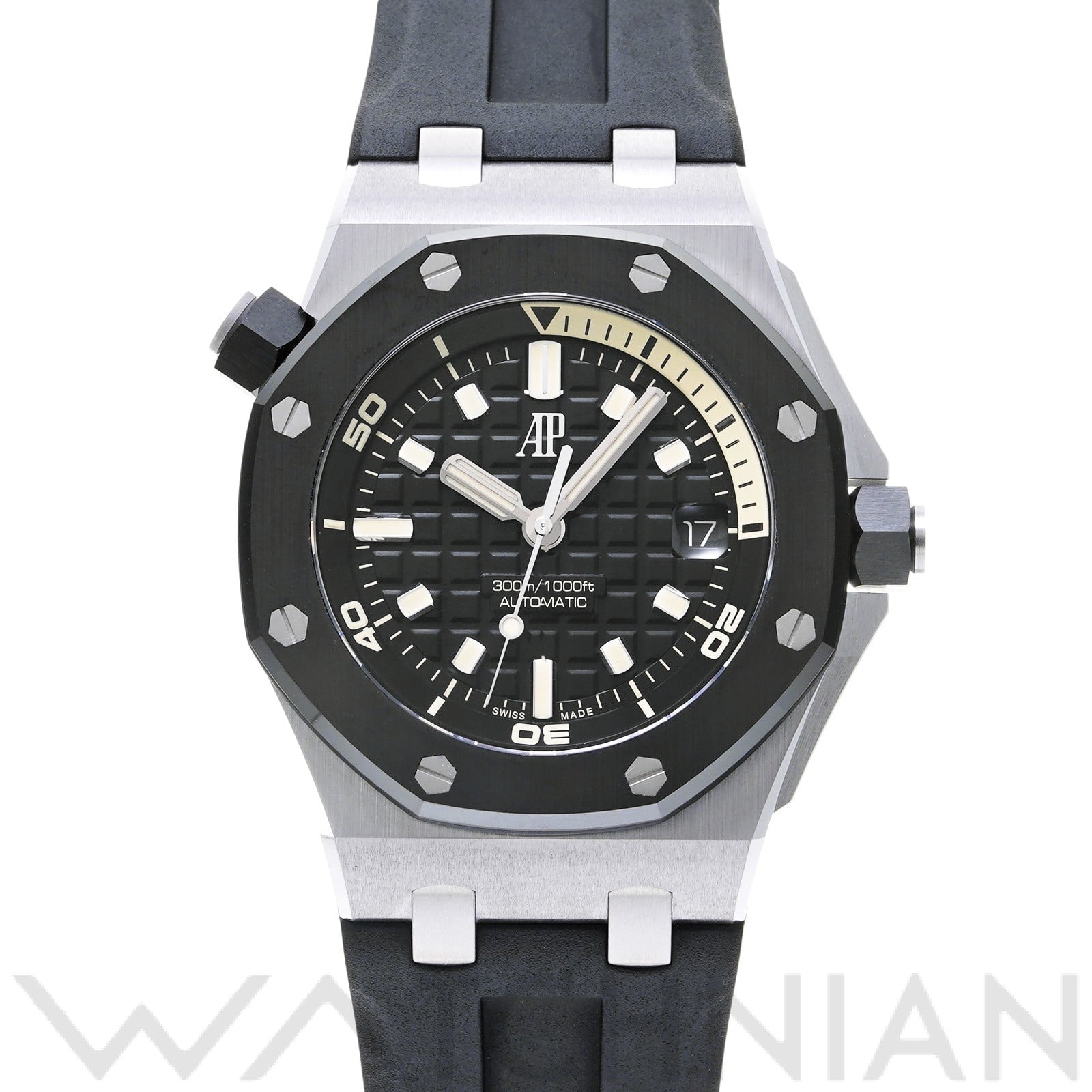 オーデマ ピゲ ロイヤルオーク オフショア ダイバー 15720CN.OO.A002CA.01 ブラック メンズ 時計 【未使用】【wristwatch】