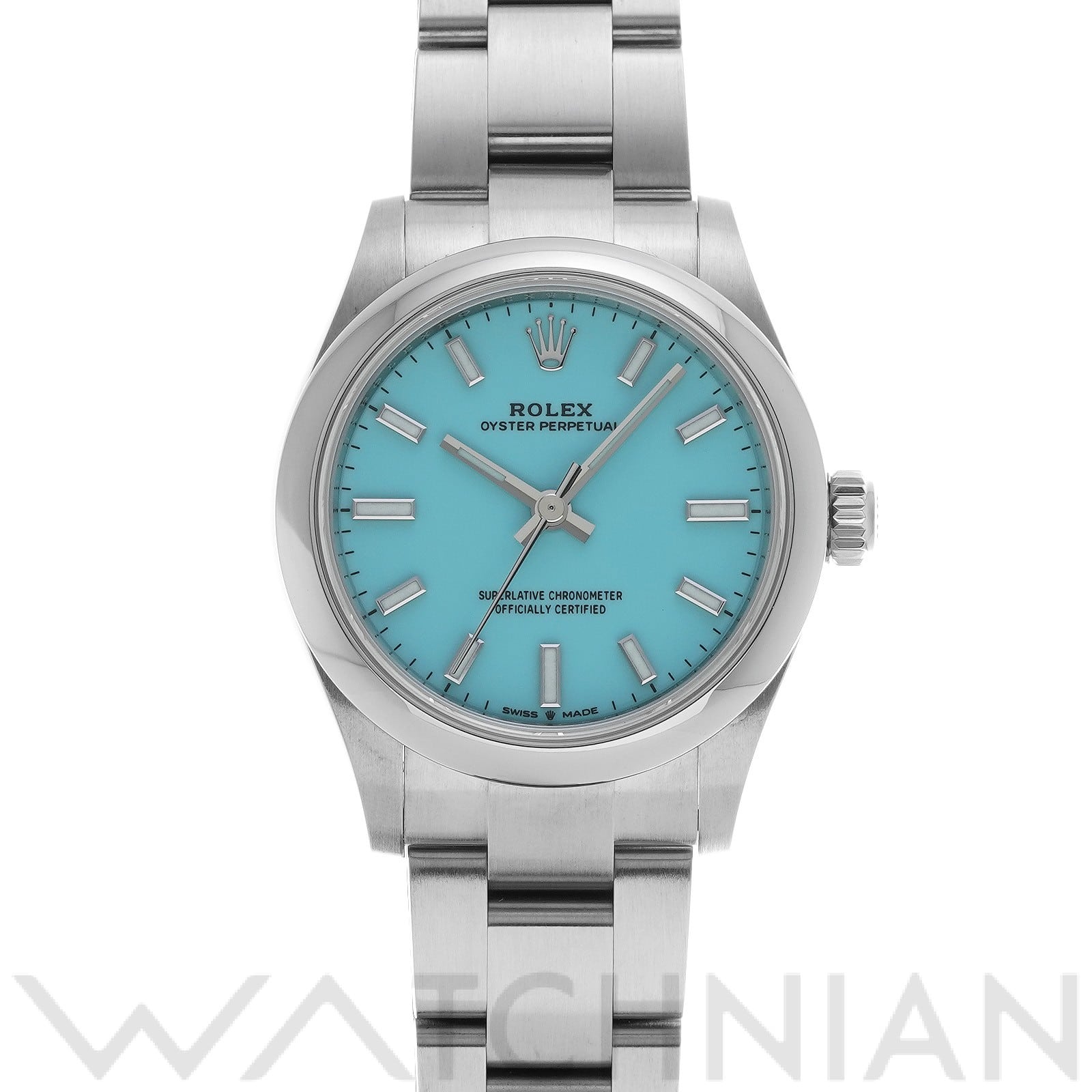 オイスターパーペチュアル 31 277200 ランダムシリアル ターコイズブルー ロレックス ROLEX ユニセックス 【中古】