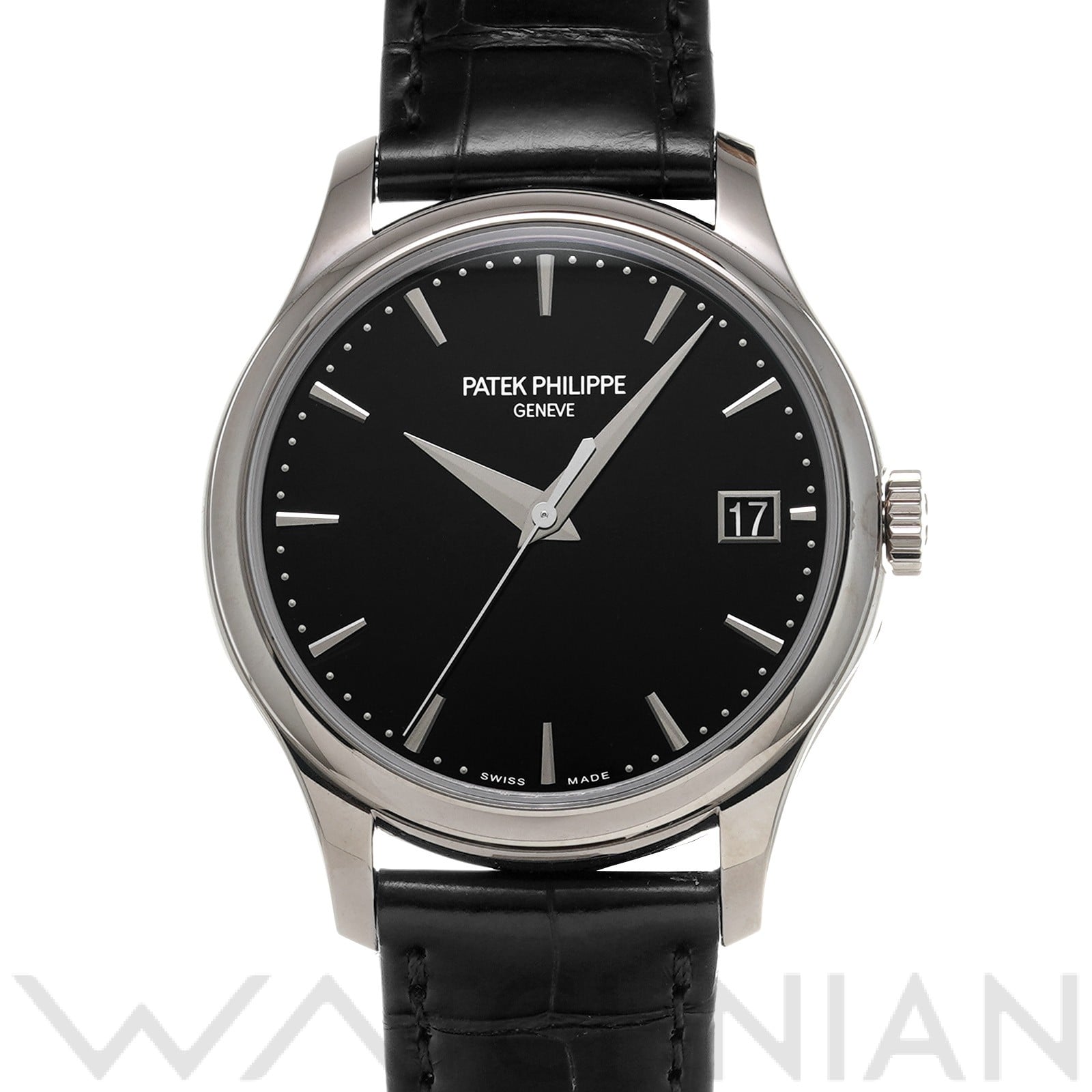 カラトラバ 5227G-010 ラック・ブラック パテック フィリップ PATEK PHILIPPE メンズ 【中古】