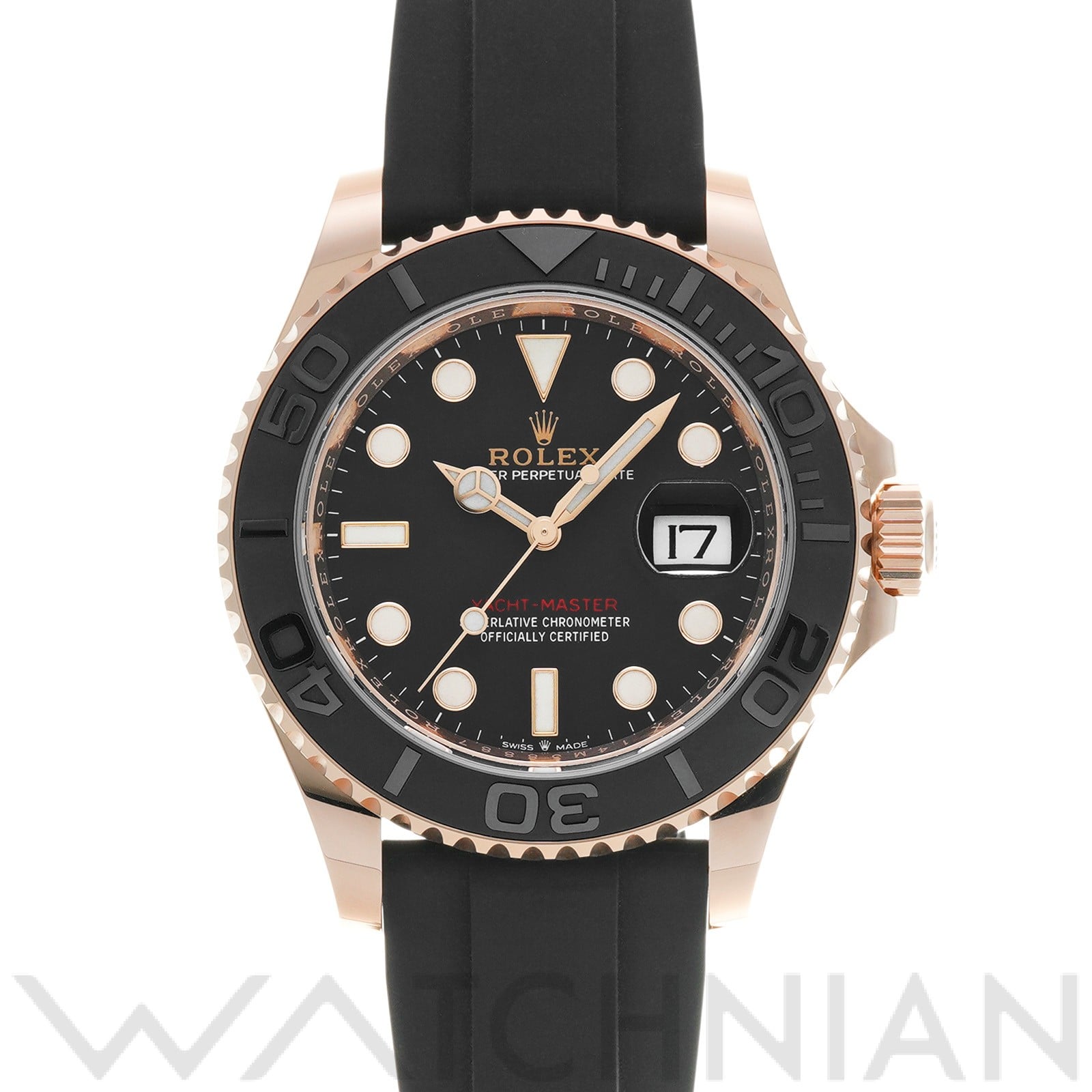 ヨットマスター 40 126655 ランダムシリアル インテンスブラック ロレックス ROLEX メンズ 【中古】
