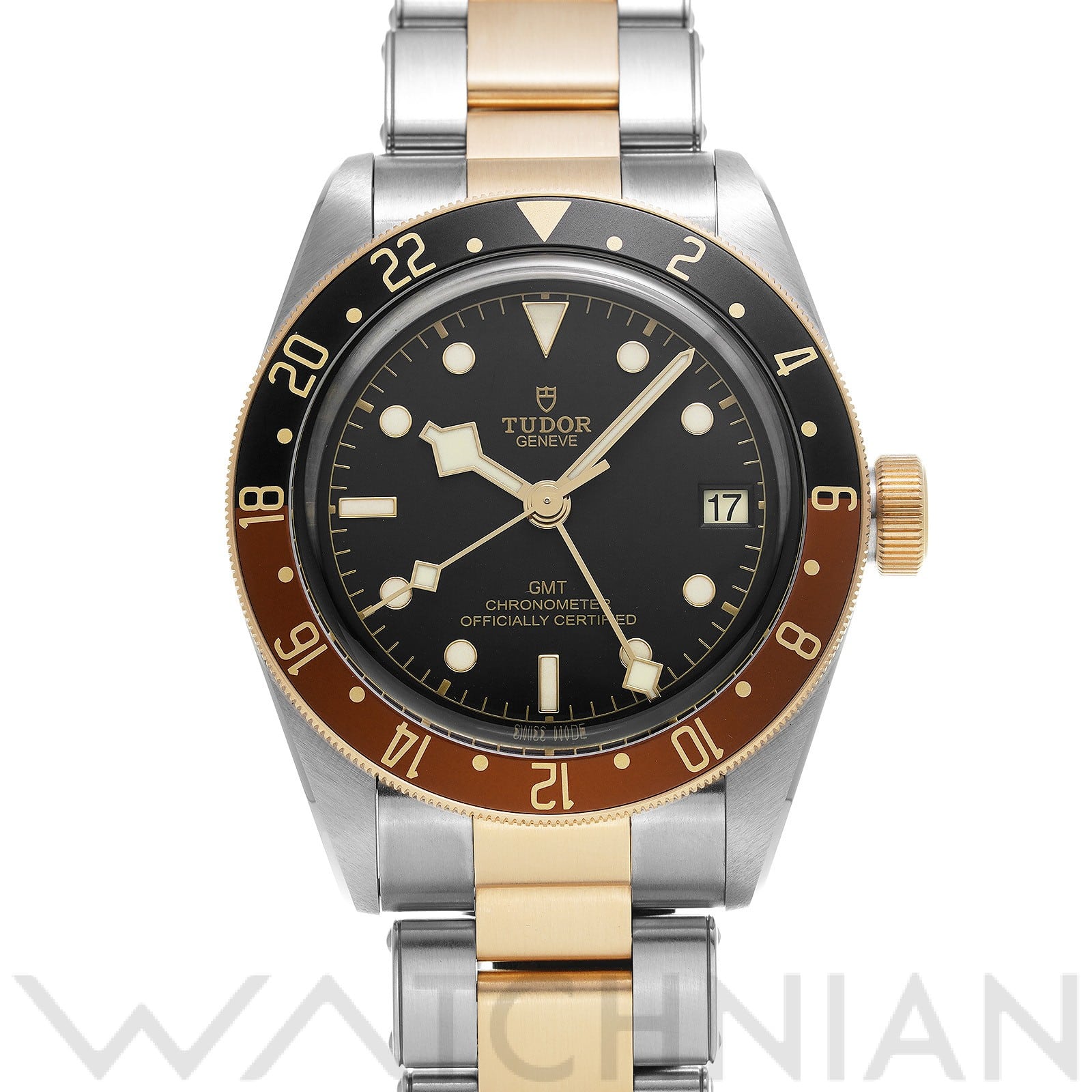 チューダー / チュードル / TUDOR ブラックベイ GMT S&G 79833MN ブラック メンズ 時計 【中古】【wristwatch】