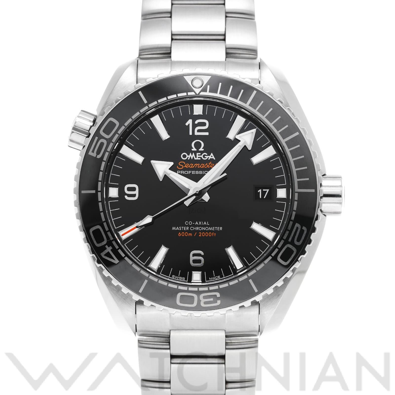 オメガ / OMEGA シーマスター プラネットオーシャン 600 コーアクシャル マスタークロノメーター 215.30.44.21.01.001 ブラック メンズ 時計 【中古】【wristwatch】