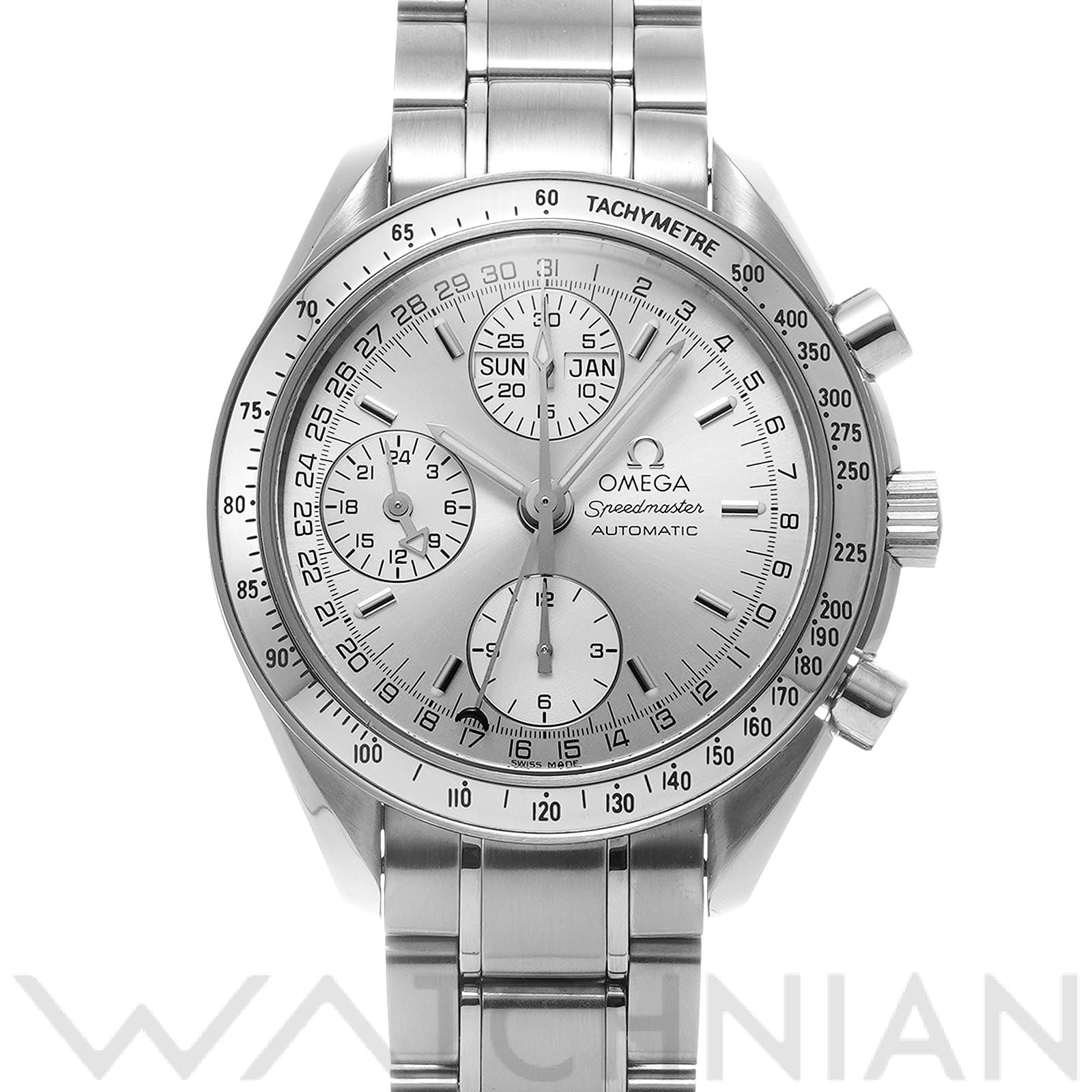 オメガ / OMEGA スピードマスター トリプルカレンダー 3523.30 シルバー メンズ 時計 【中古】【wristwatch】