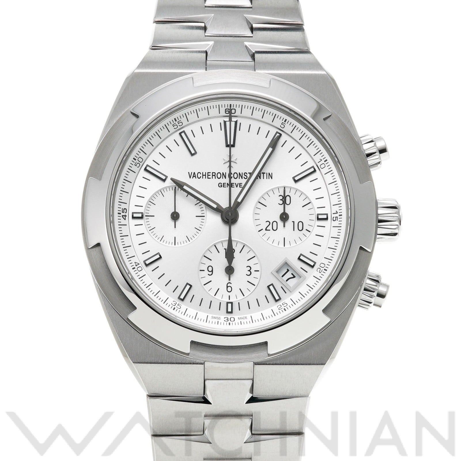 ヴァシュロン コンスタンタン / VACHERON CONSTANTIN オーバーシーズ クロノグラフ 5500V/110A-B075 シルバー メンズ 時計 【中古】【wristwatch】