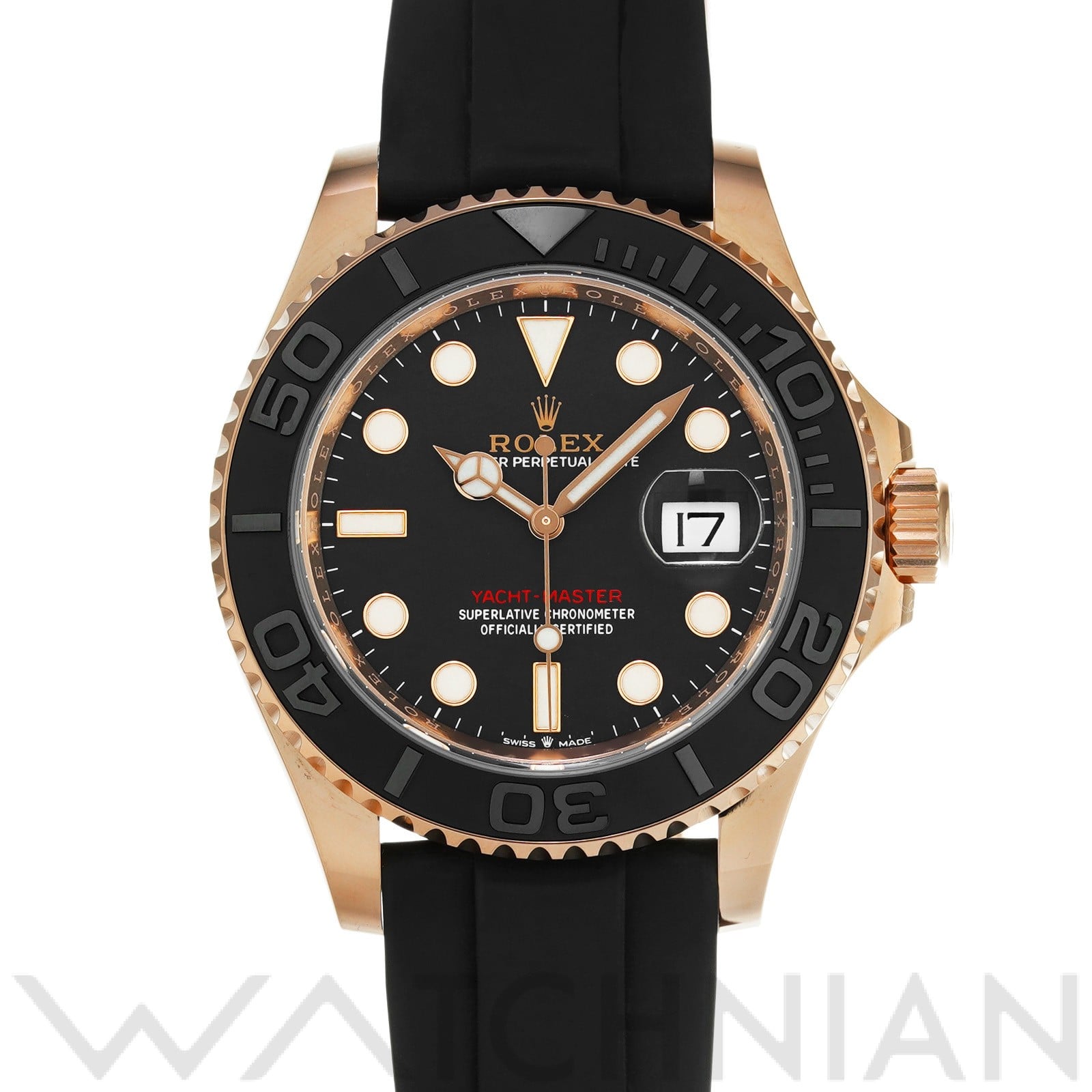 ヨットマスター 40 126655 ランダムシリアル インテンスブラック ロレックス ROLEX メンズ 【中古】