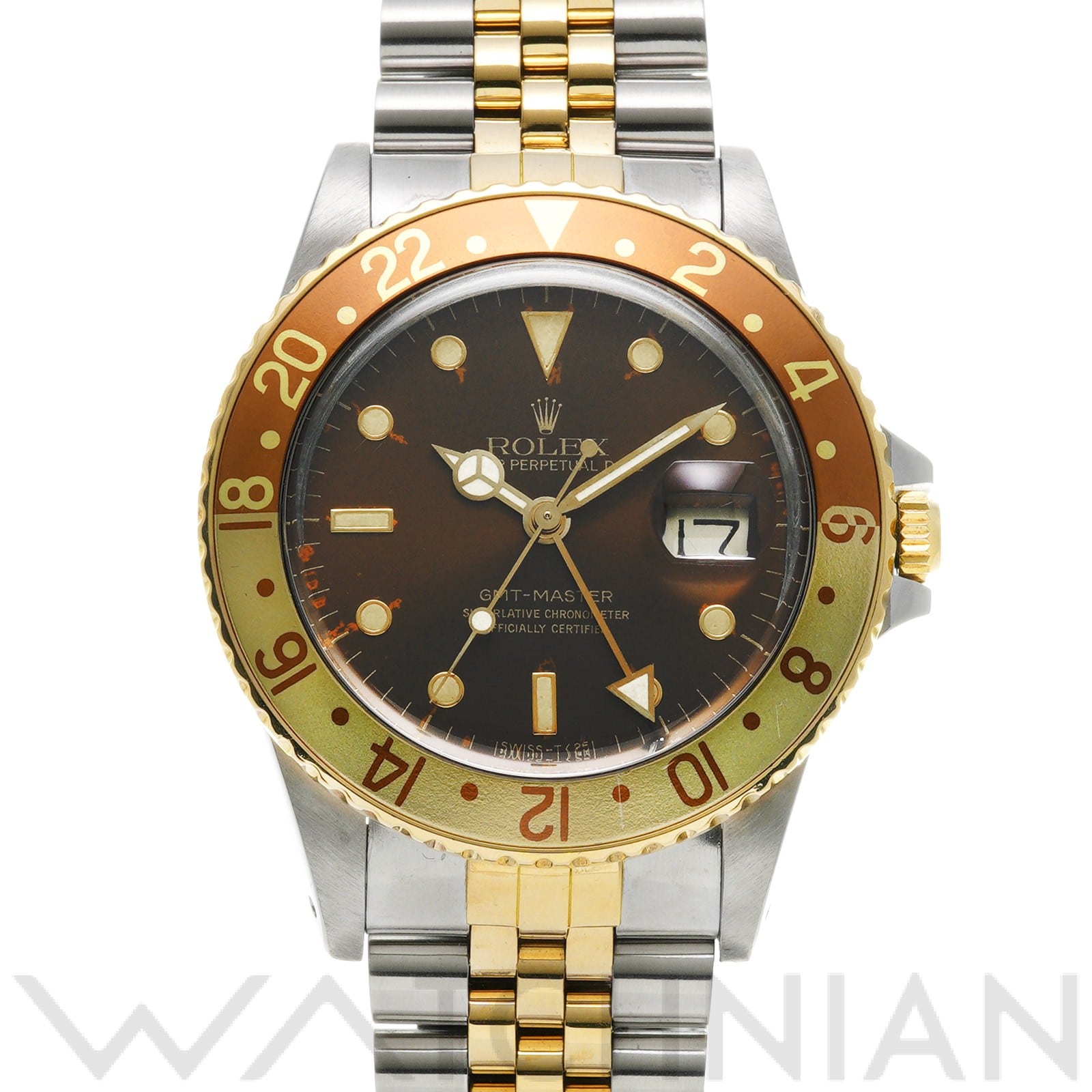 ロレックス / ROLEX GMTマスター 16753 ブラウン メンズ 時計 【中古】【wristwatch】