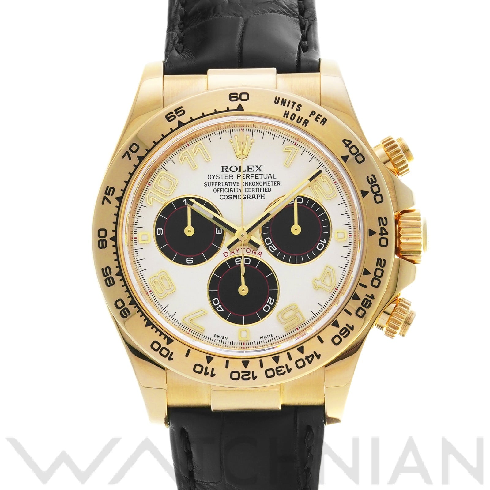 ロレックス コスモグラフ デイトナ 116518 ホワイト/ブラック メンズ 時計 【中古】【wristwatch】