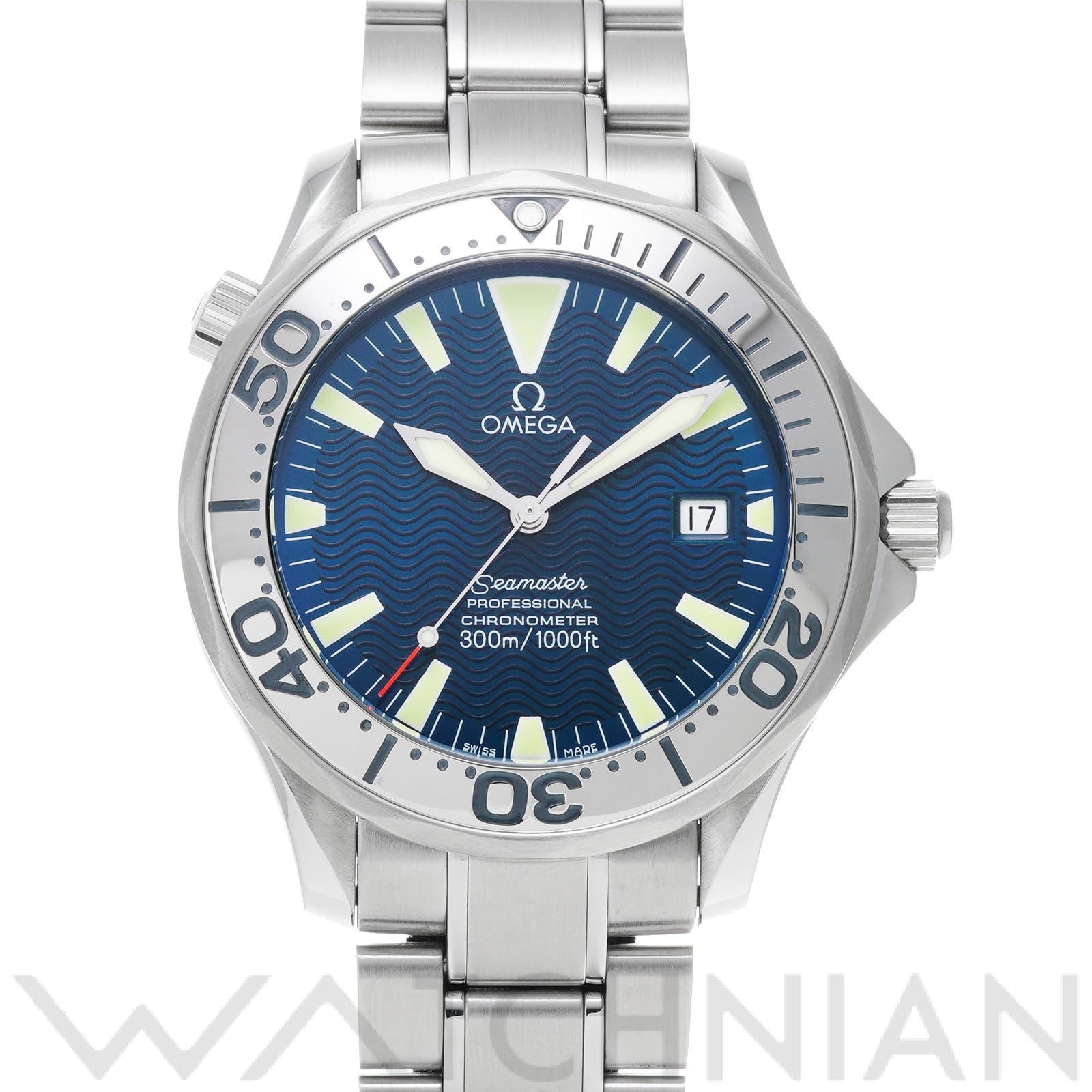 オメガ / OMEGA シーマスター プロフェッショナル 300 2255.80 ブルー メンズ 時計 【中古】【wristwatch】