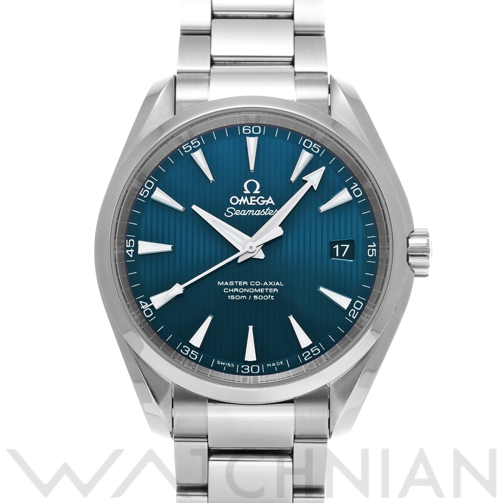 オメガ / OMEGA シーマスター アクアテラ マスターコーアクシャル 231.10.42.21.03.003 ブルー メンズ 時計 【中古】【wristwatch】