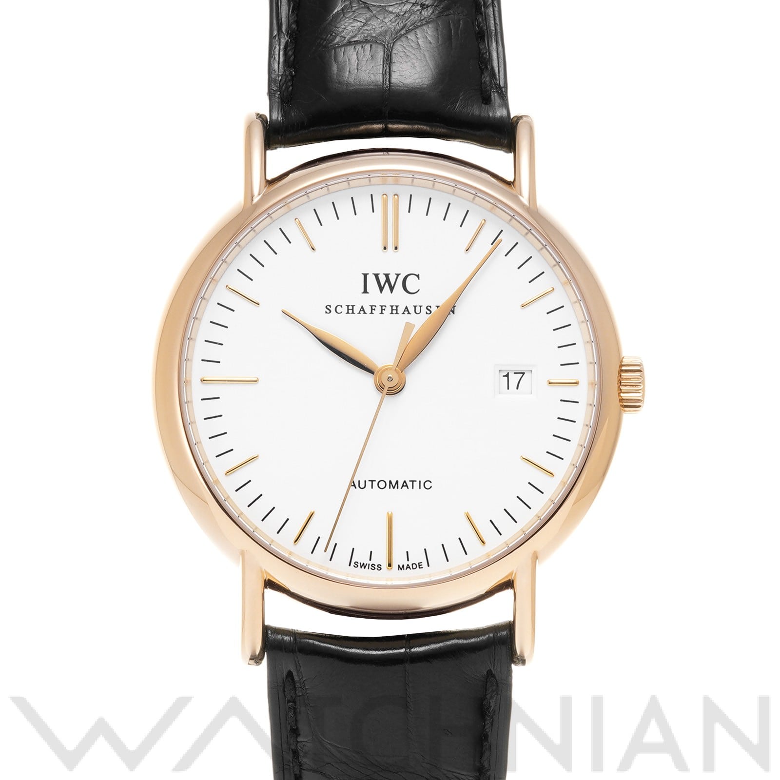 IWC ポートフィノ オートマティック IW356306 ホワイト メンズ 時計 【中古】【wristwatch】