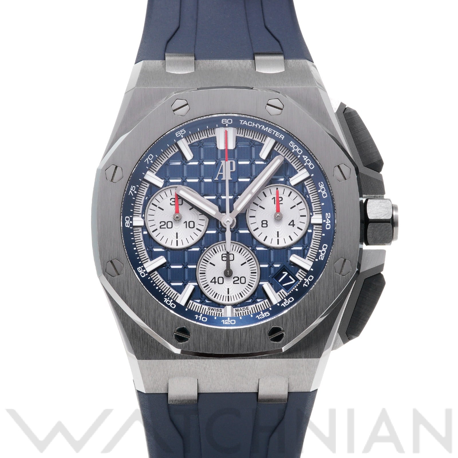 オーデマ ピゲ ロイヤルオーク オフショア クロノグラフ 26420TI.OO.A027CA.01 ブルー/ロジウム メンズ 時計 【中古】【wristwatch】