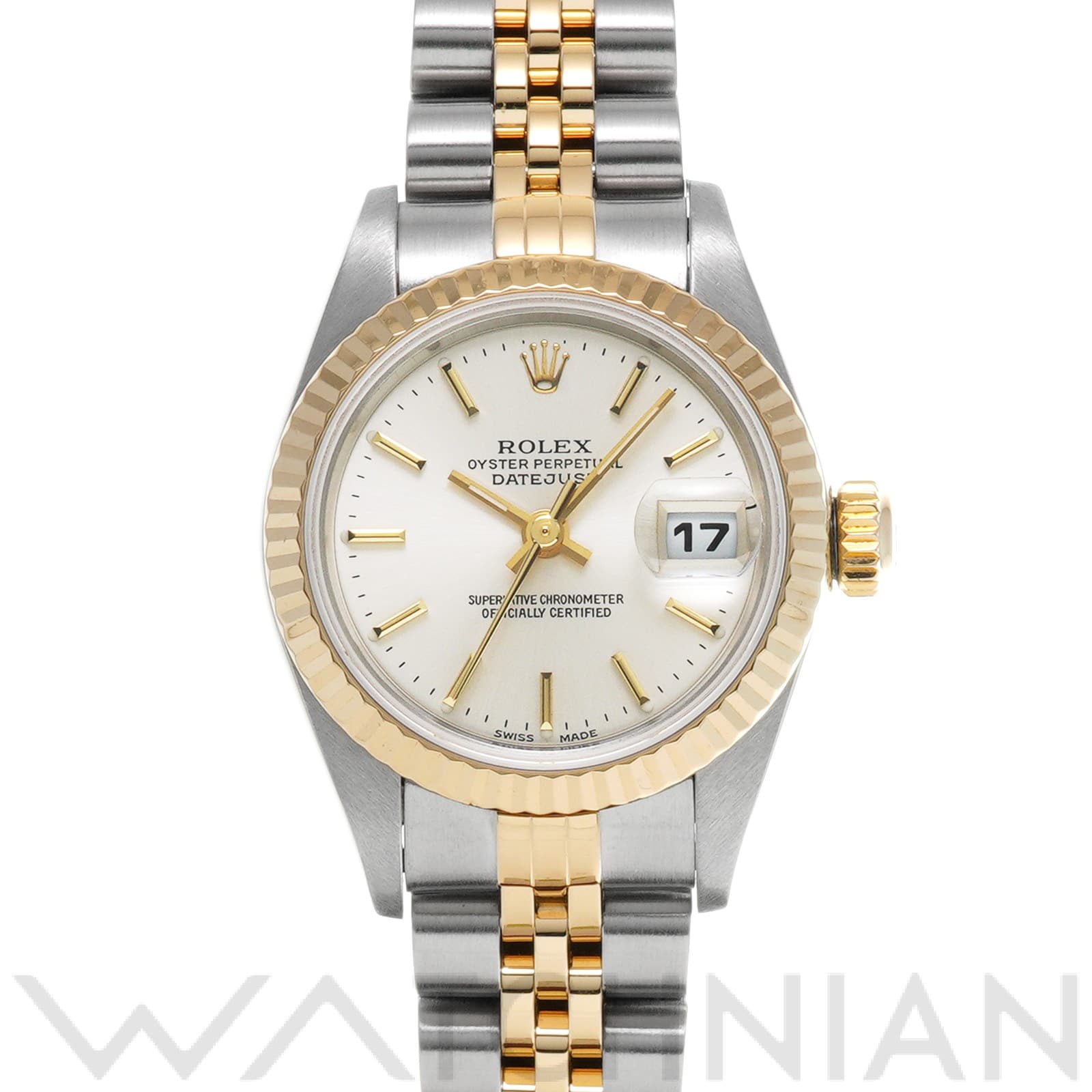 ロレックス デイトジャスト 79173 シルバー レディース 時計 【中古】【wristwatch】