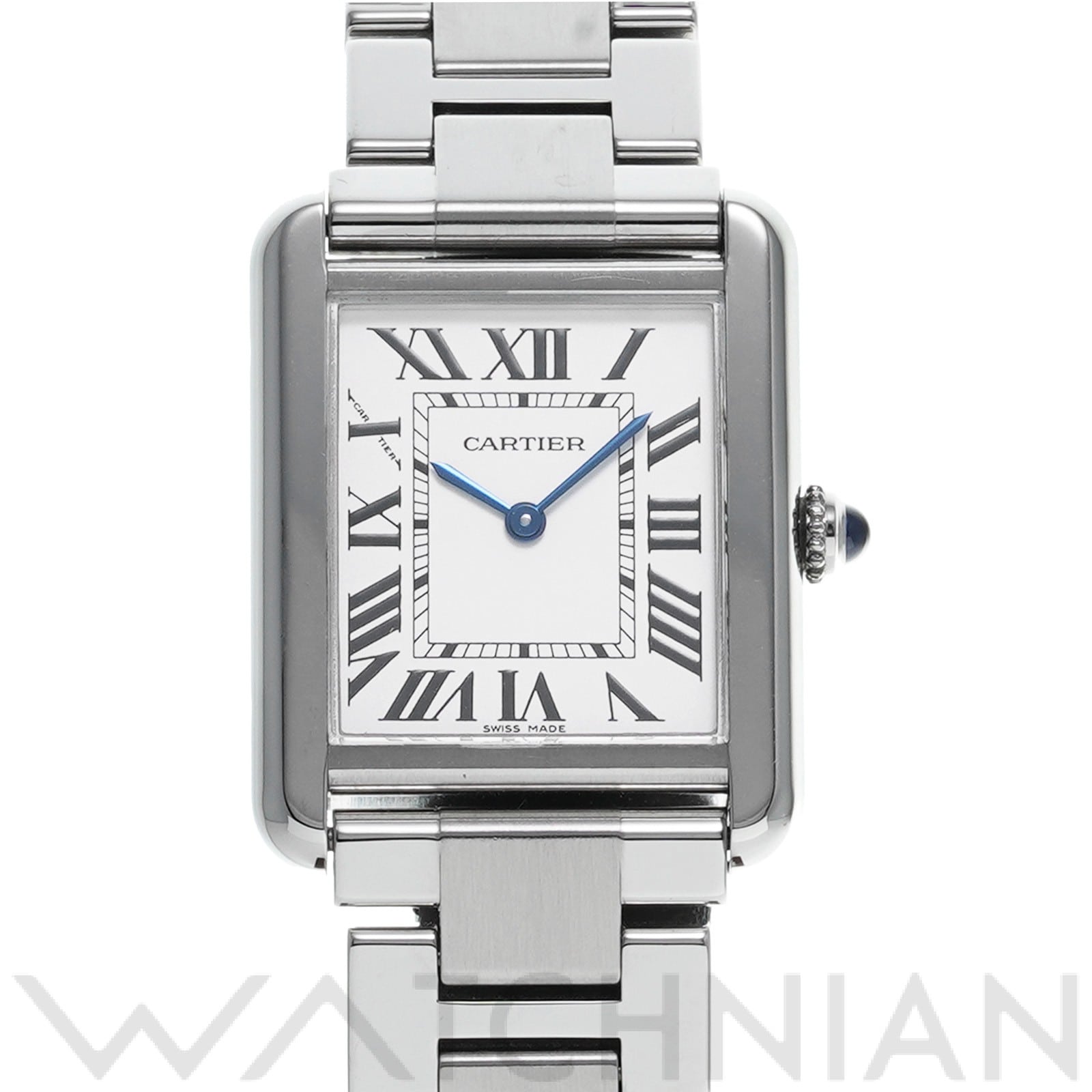 カルティエ / CARTIER タンク ソロ SM W5200013 シルバー レディース 時計 【中古】【wristwatch】