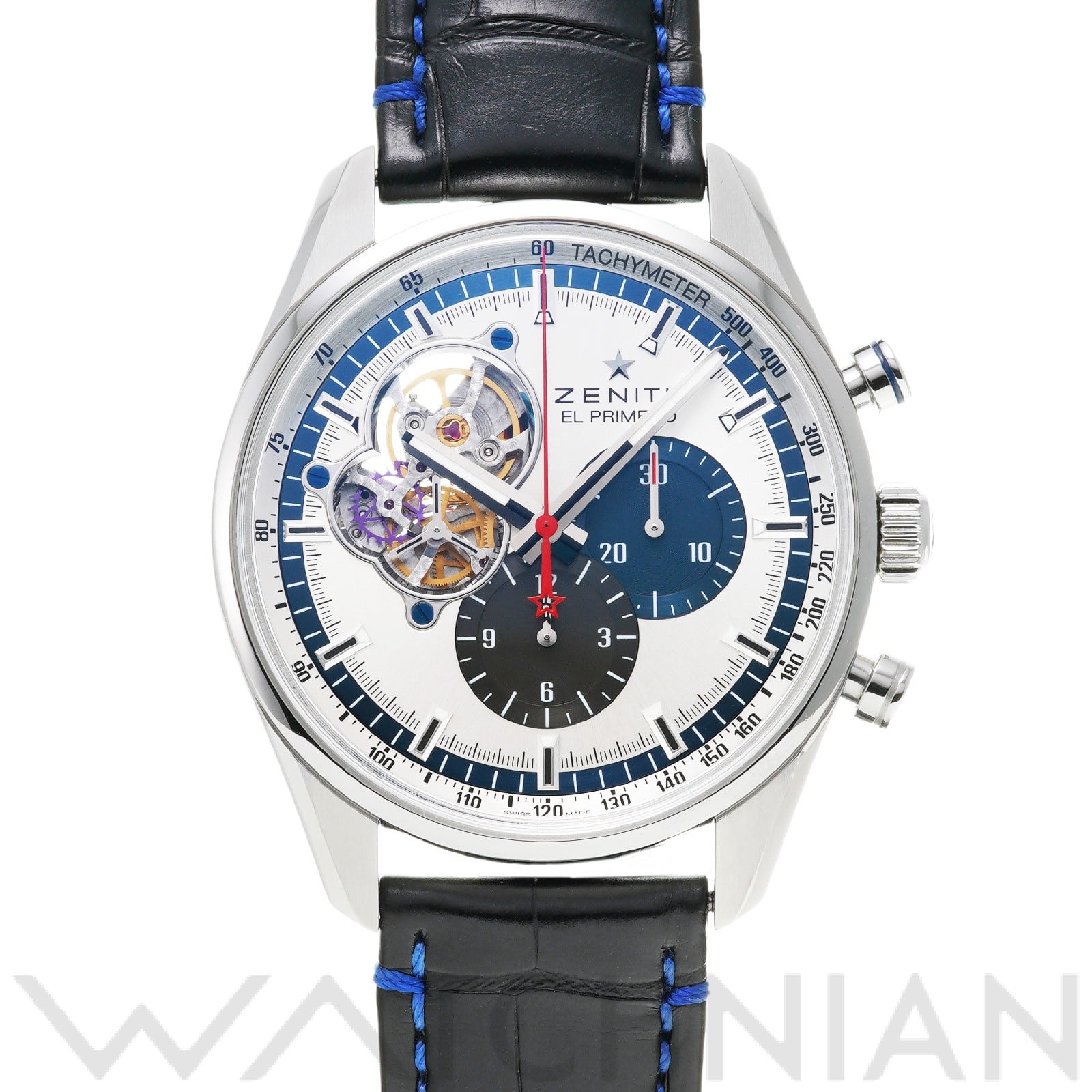 ゼニス / ZENITH クロノマスター エル・プリメロ 1969 03.2045.4061/07.C734 シルバー メンズ 時計 【中古】【wristwatch】