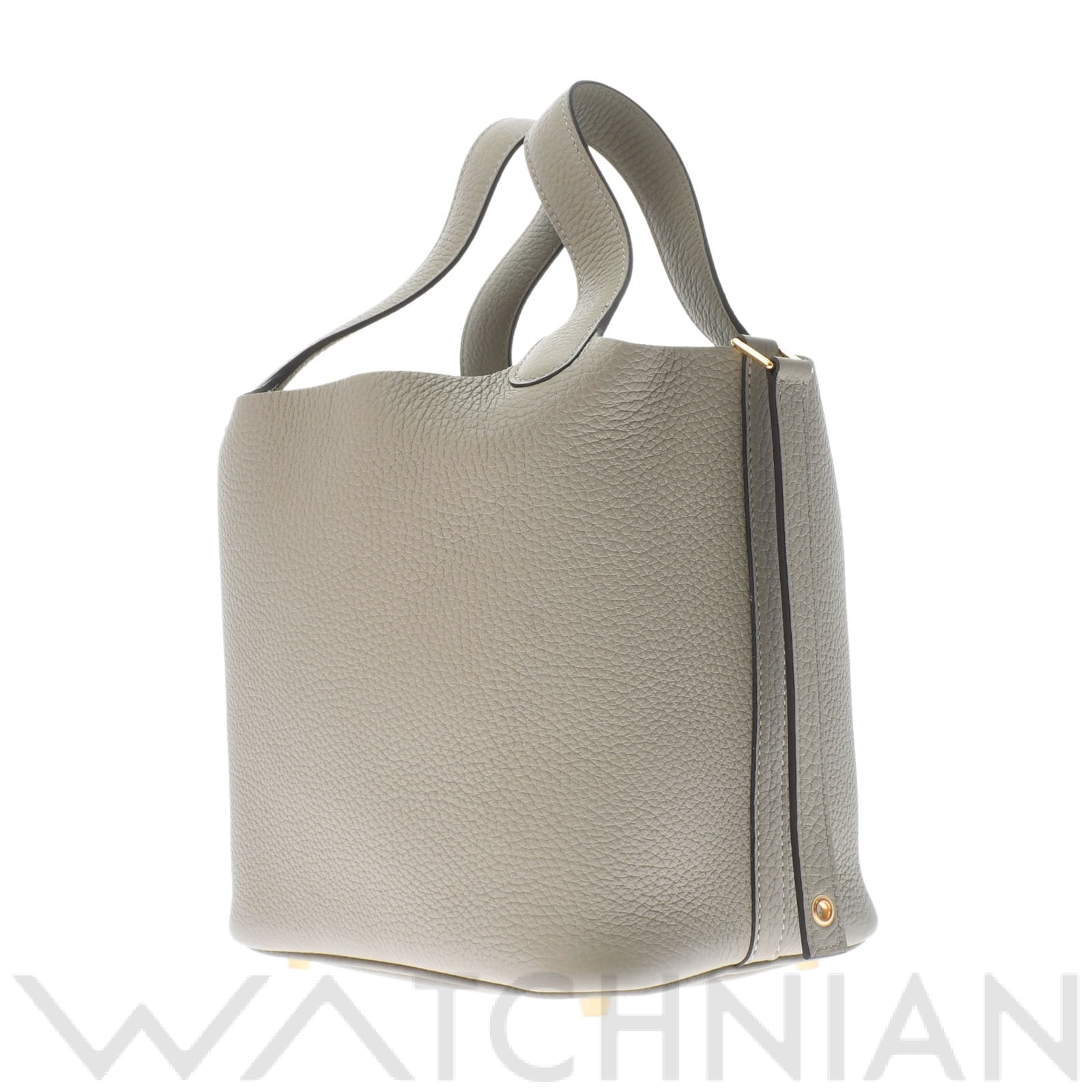 エルメス / HERMES ピコタンロックPM セージ/ゴールド金具 トリヨンクレマンス レディース バッグ 【未使用】【bag】