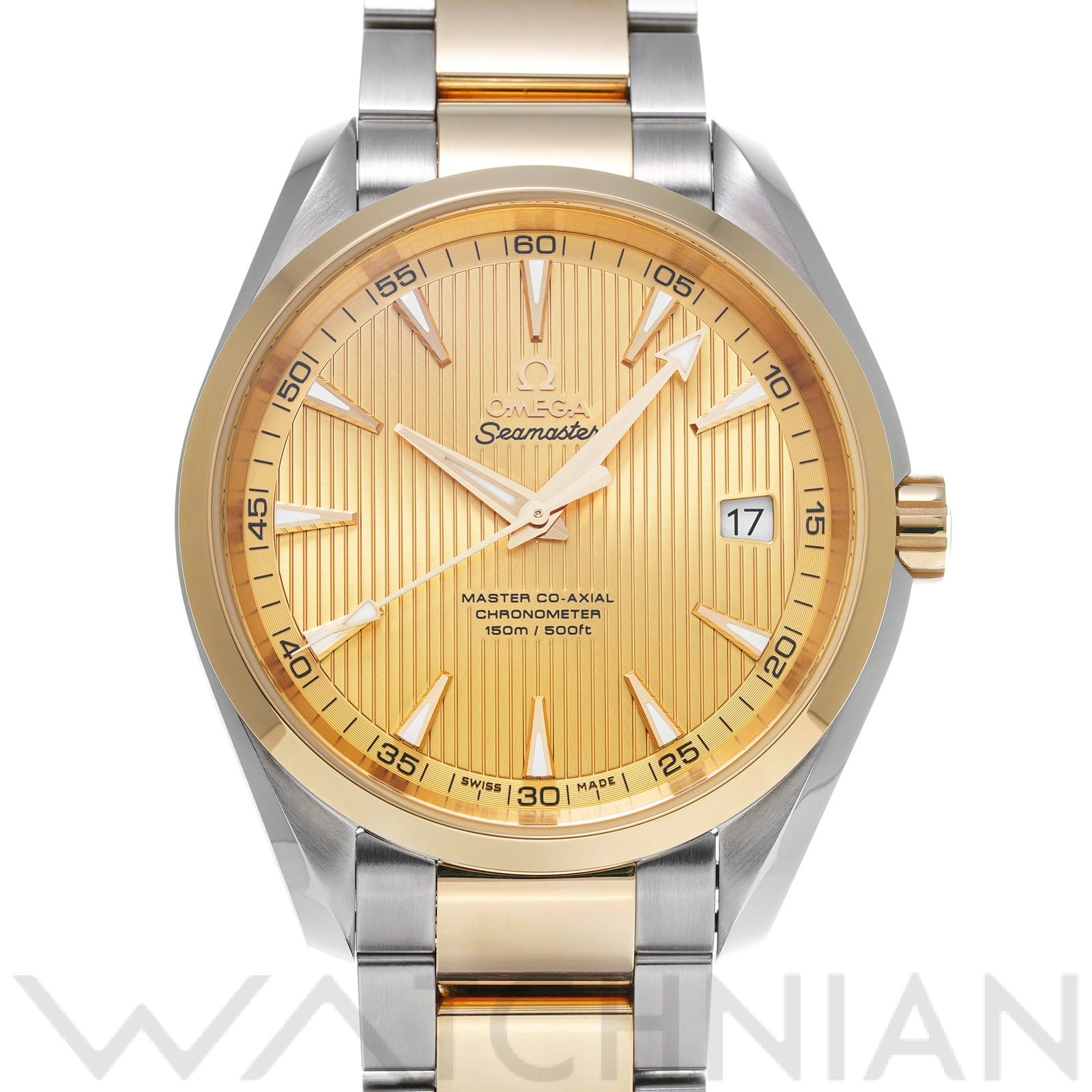 オメガ / OMEGA シーマスター アクアテラ マスターコーアクシャル 231.20.42.21.08.001 シャンパン メンズ 時計 【未使用】【wristwatch】