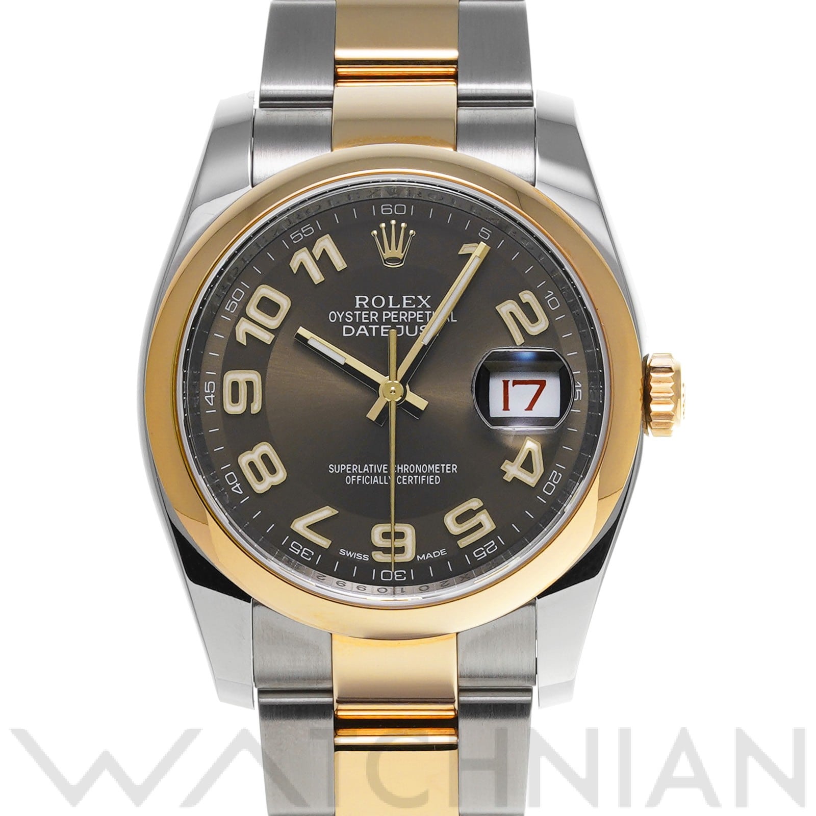 ロレックス デイトジャスト 36 116203 ブロンズ メンズ 時計 【中古】【wristwatch】