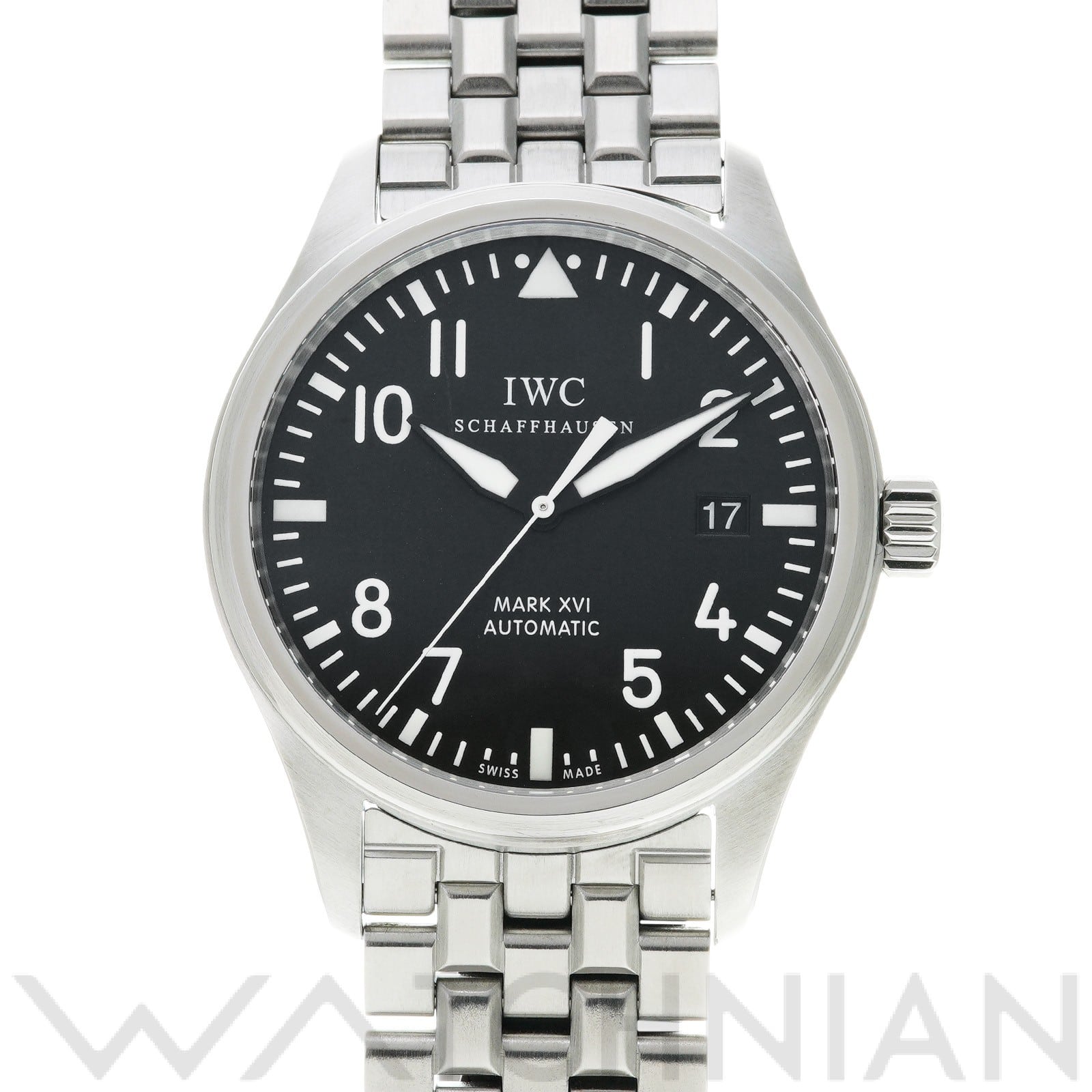 IWC マーク XVI IW325504 ブラック メンズ 時計 【中古】【wristwatch】