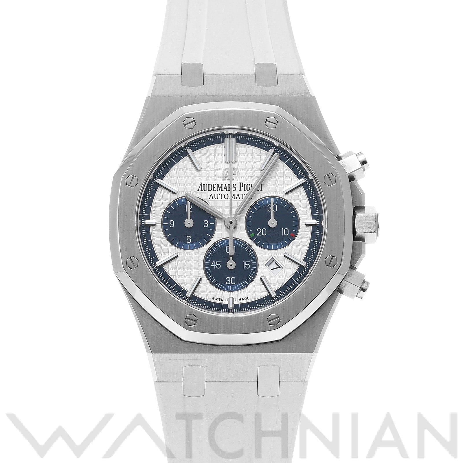 オーデマ ピゲ ロイヤルオーク クロノグラフ ミラノ 26326ST.OO.D027CA.01 シルバー/ブルー メンズ 時計 【中古】【wristwatch】