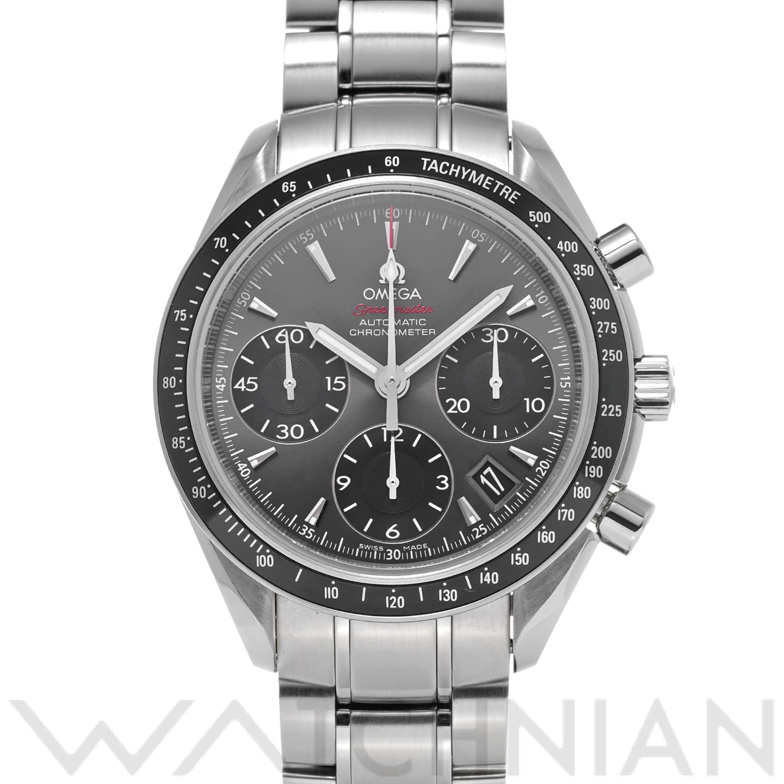 オメガ / OMEGA スピードマスター デイト 323.30.40.40.06.001 グレー/ブラック メンズ 時計 【中古】【wristwatch】