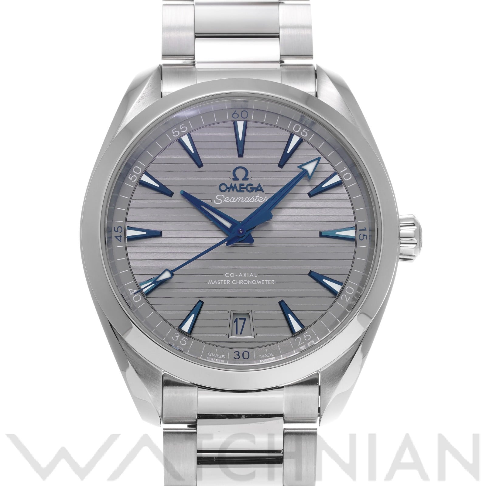 オメガ / OMEGA シーマスター アクアテラ コーアクシャル マスタークロノメーター 220.10.41.21.06.001 グレー メンズ 時計 【中古】【wristwatch】