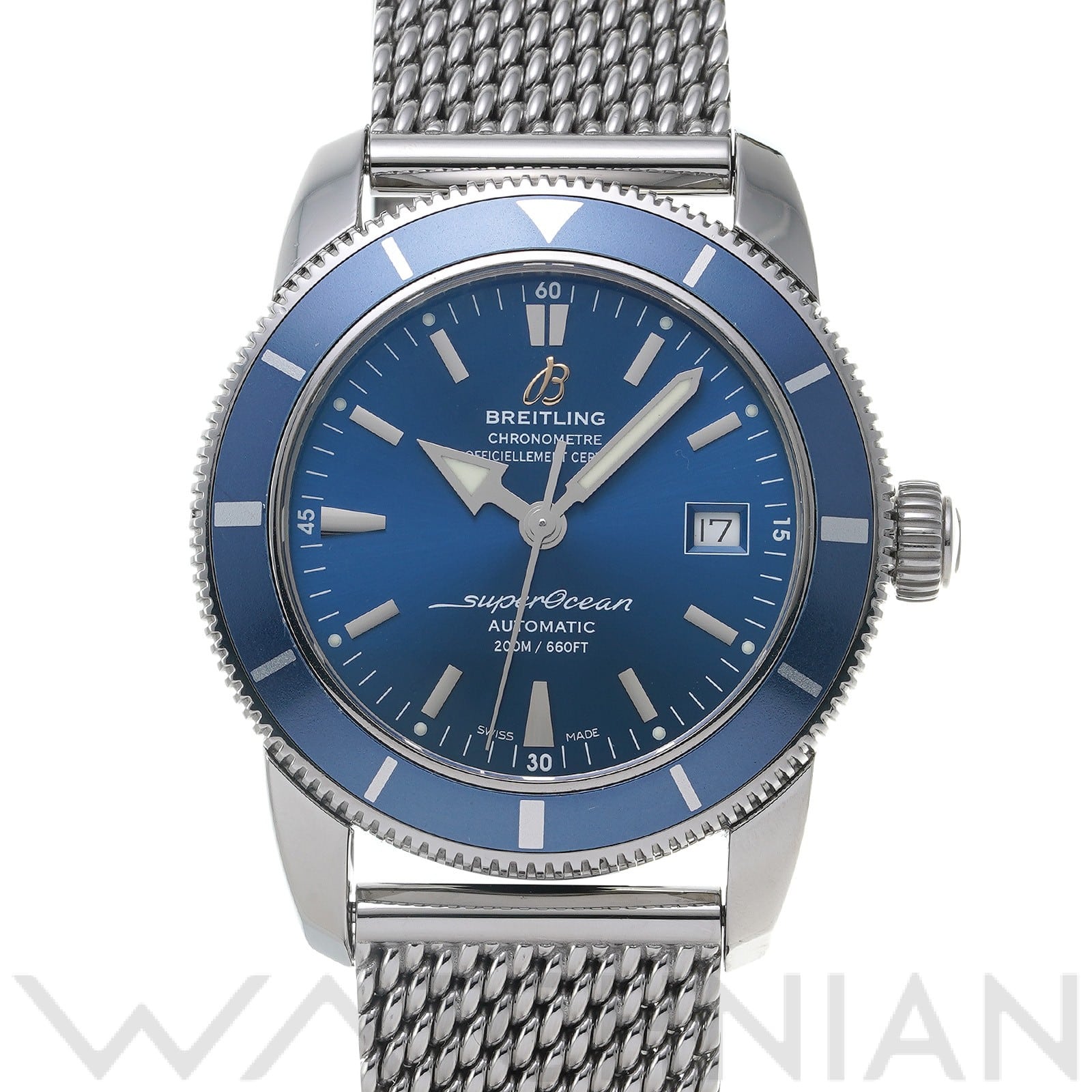 ブライトリング / BREITLING スーパーオーシャン ヘリテージ 42 A1732116/C832 ブルー メンズ 時計 【中古】【wristwatch】