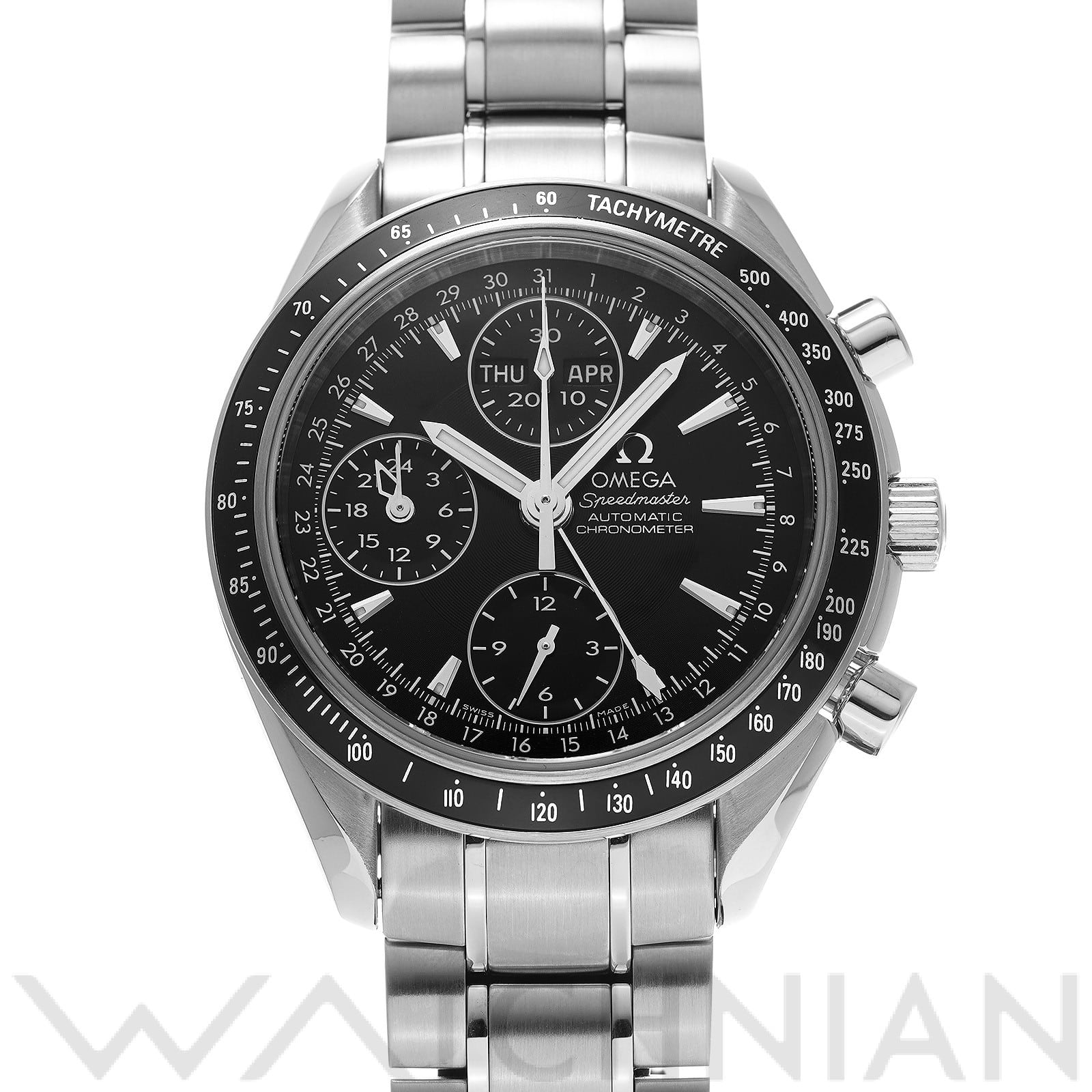 オメガ / OMEGA スピードマスター トリプルカレンダー 3220.50 ブラック メンズ 時計 【中古】【wristwatch】