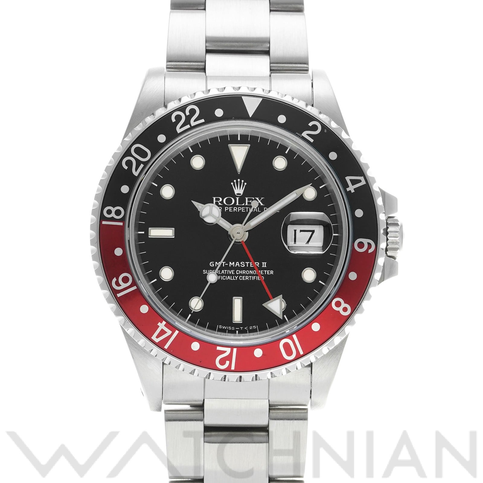 ロレックス GMTマスターII 16710 ブラック メンズ 時計 【中古】【wristwatch】