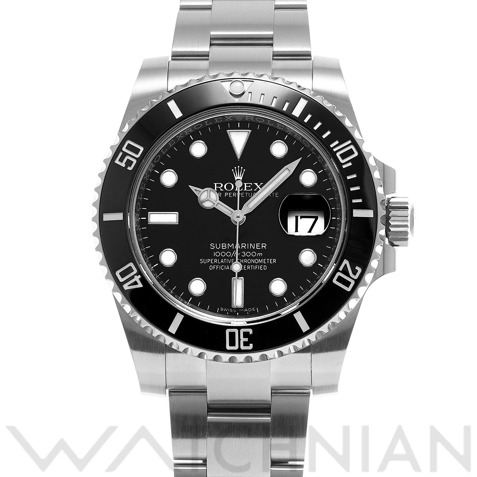 ロレックス サブマリーナ デイト 116610LN ブラック メンズ 時計 【中古】【wristwatch】