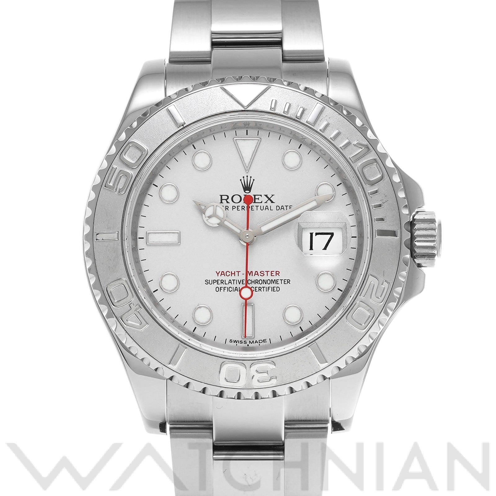 ヨットマスター 40 116622 ランダムシリアル グレー ロレックス ROLEX メンズ 【中古】