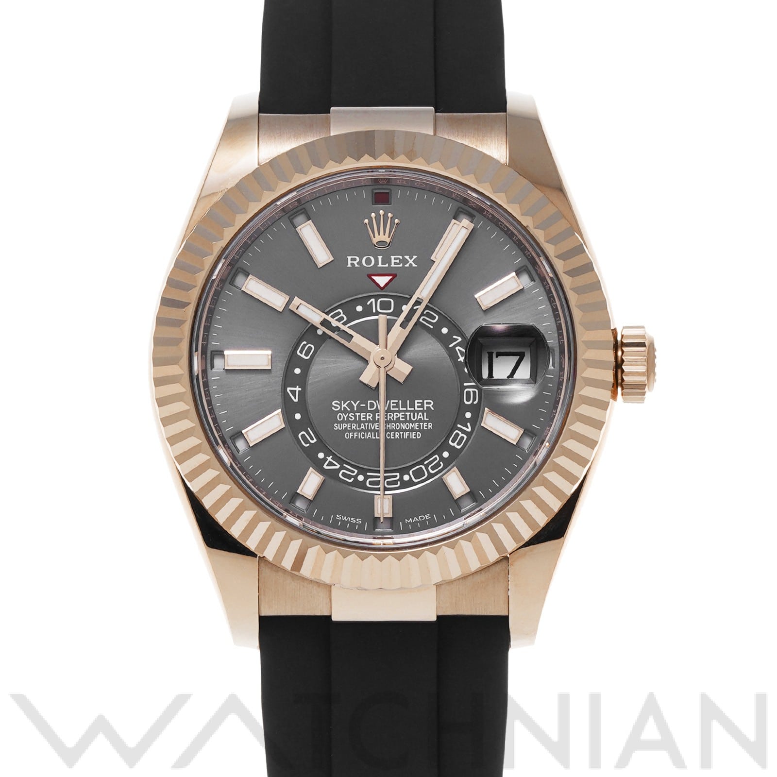 スカイドゥエラー 326235 ランダムシリアル スレート ロレックス ROLEX メンズ 【中古】