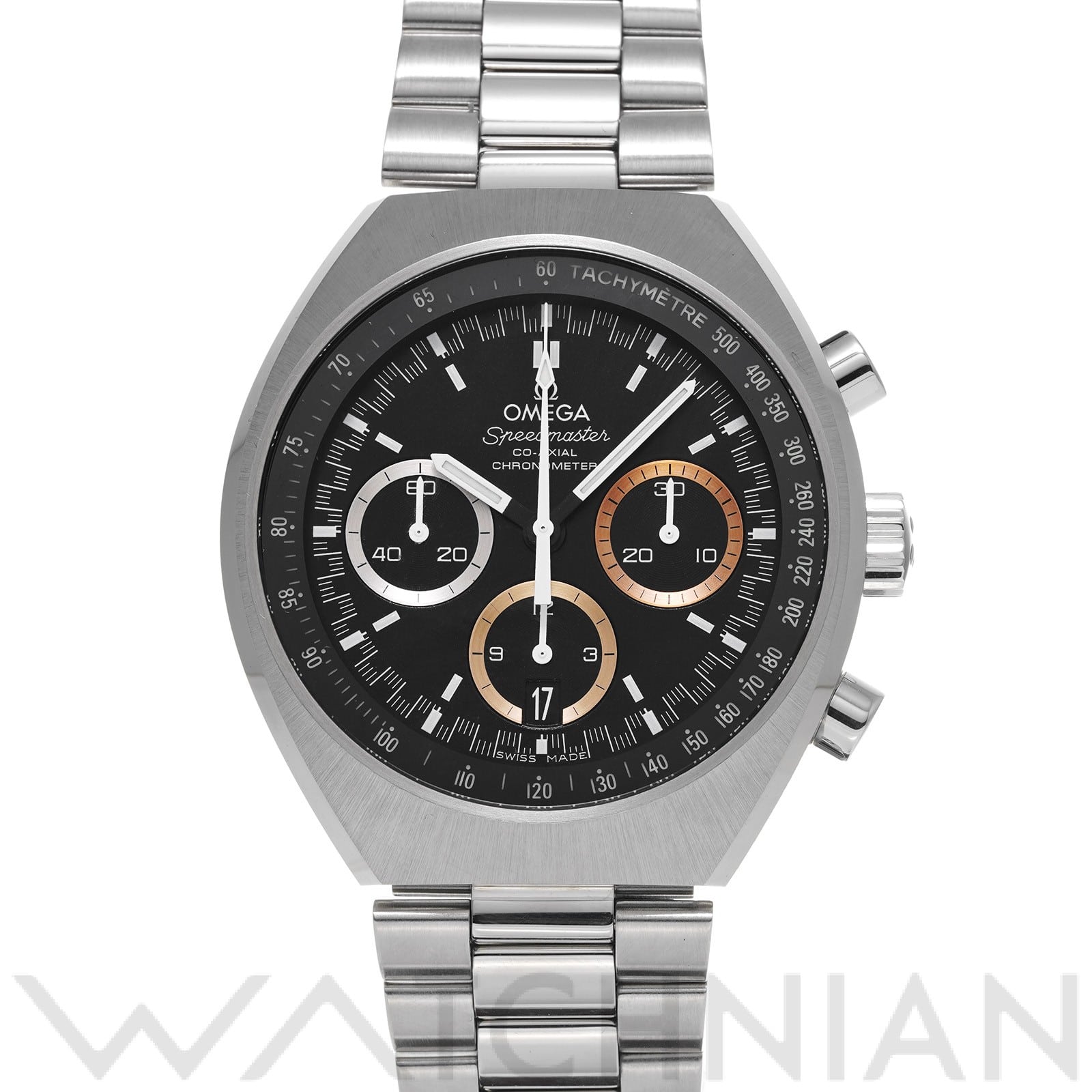 オメガ / OMEGA スピードマスター マークII コーアクシャル リオオリンピック2016 522.10.43.50.01.001 ブラック メンズ 時計 【中古】【wristwatch】